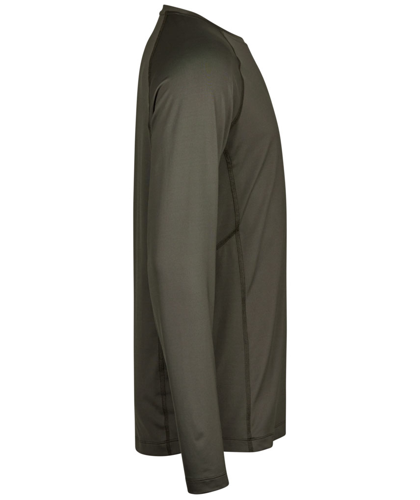 Tee Jays l&aring;ng&auml;rmad Cooldry T-shirt, Deep Green, large image number 3