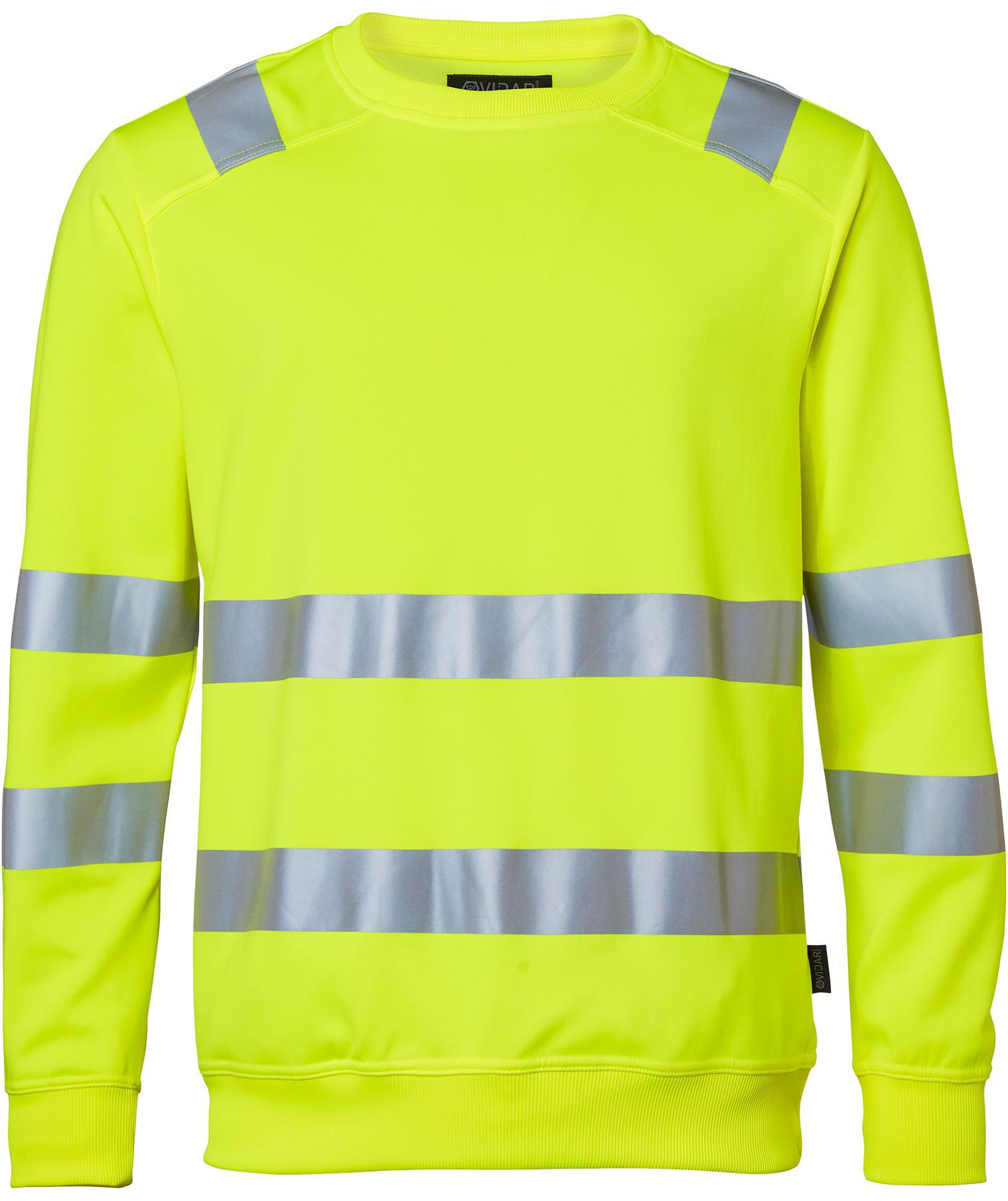 Vidar V7006 sweatshirt, Varsel Gul
