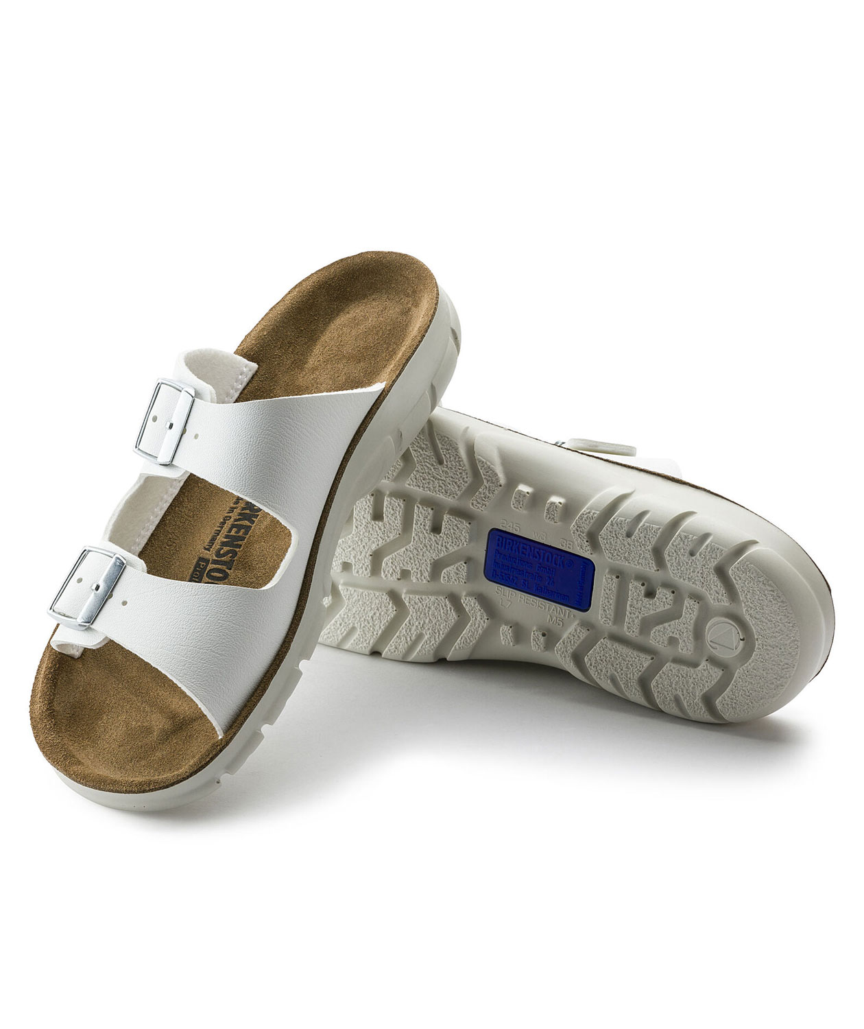 Birkenstock Bilbao Regular Fit sandaler, Vit