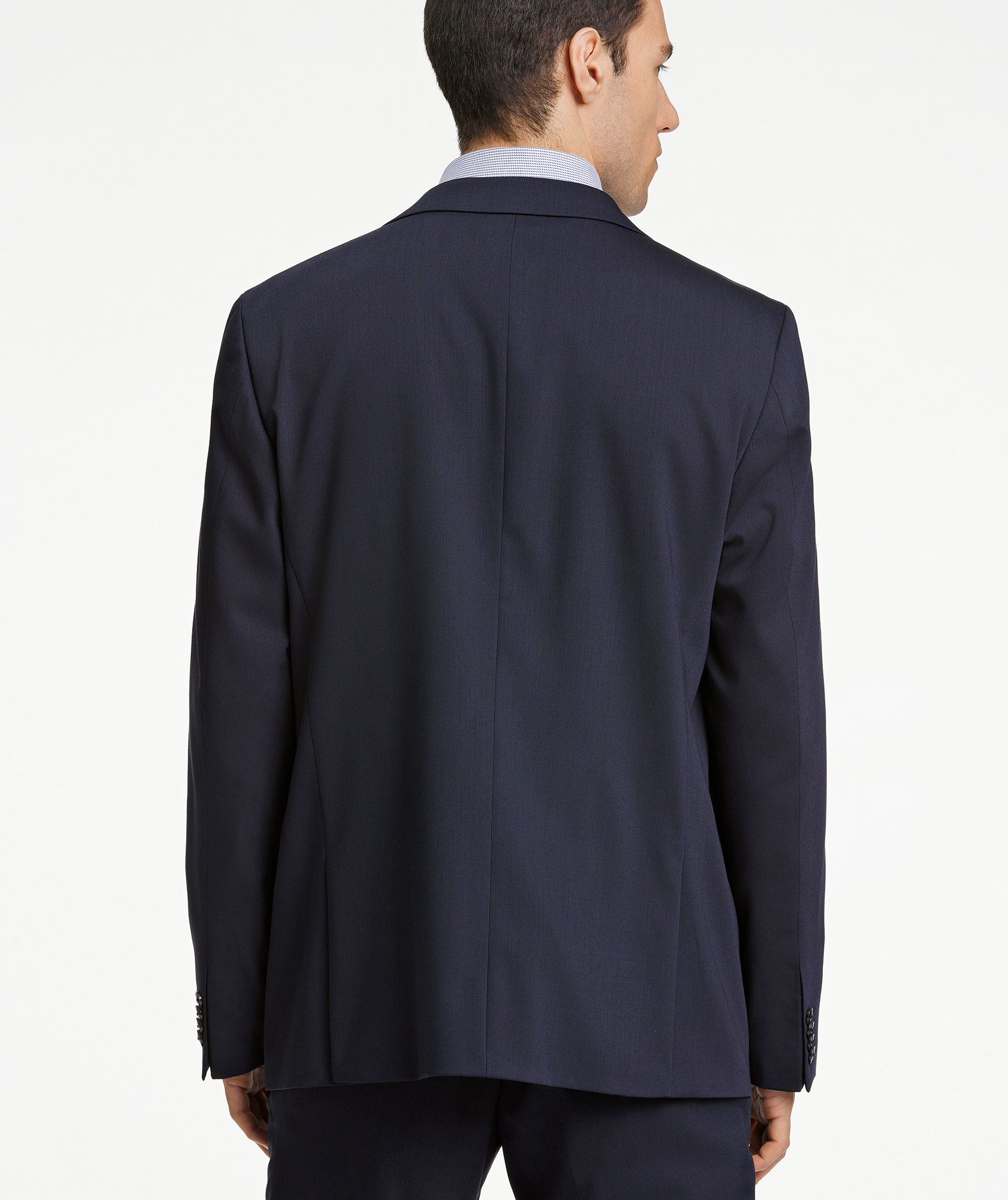 Lindbergh Modern fit blazer with wool, Navy, large image number 7