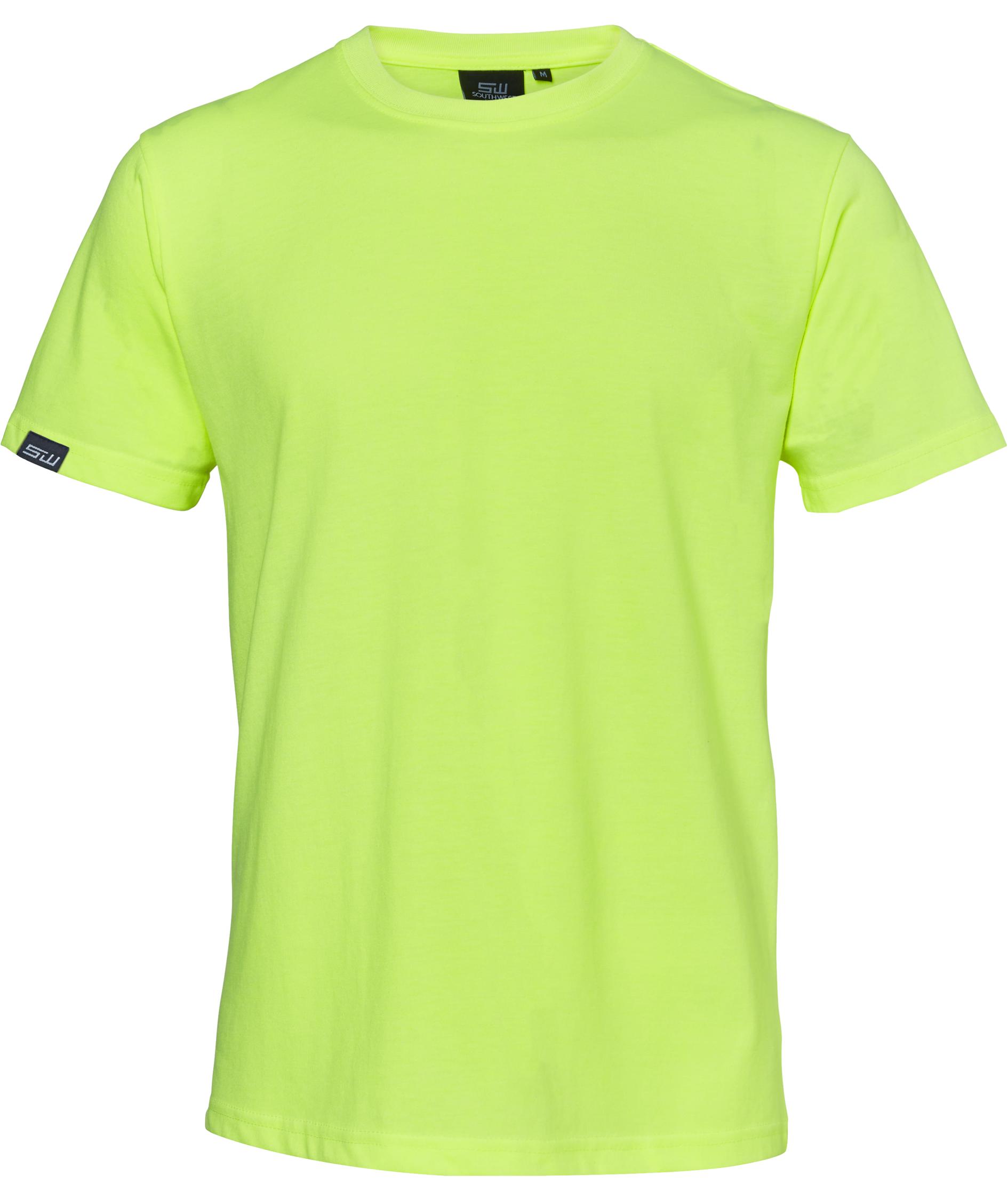 South West Vegas T-shirt, Fluorescent Yellow