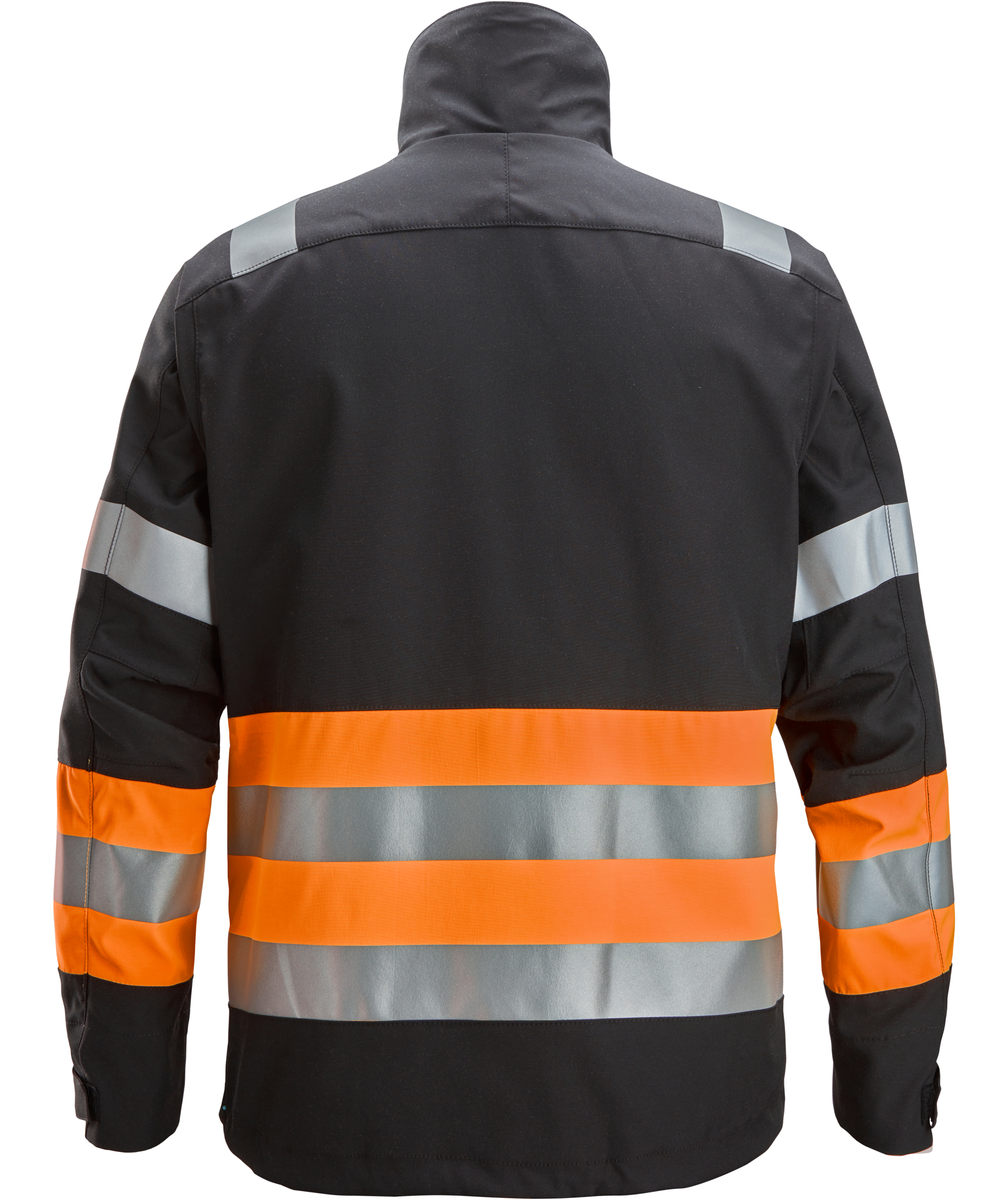 Snickers softshelljakke 1534, Hi-Vis Sort/Orange, large image number 1
