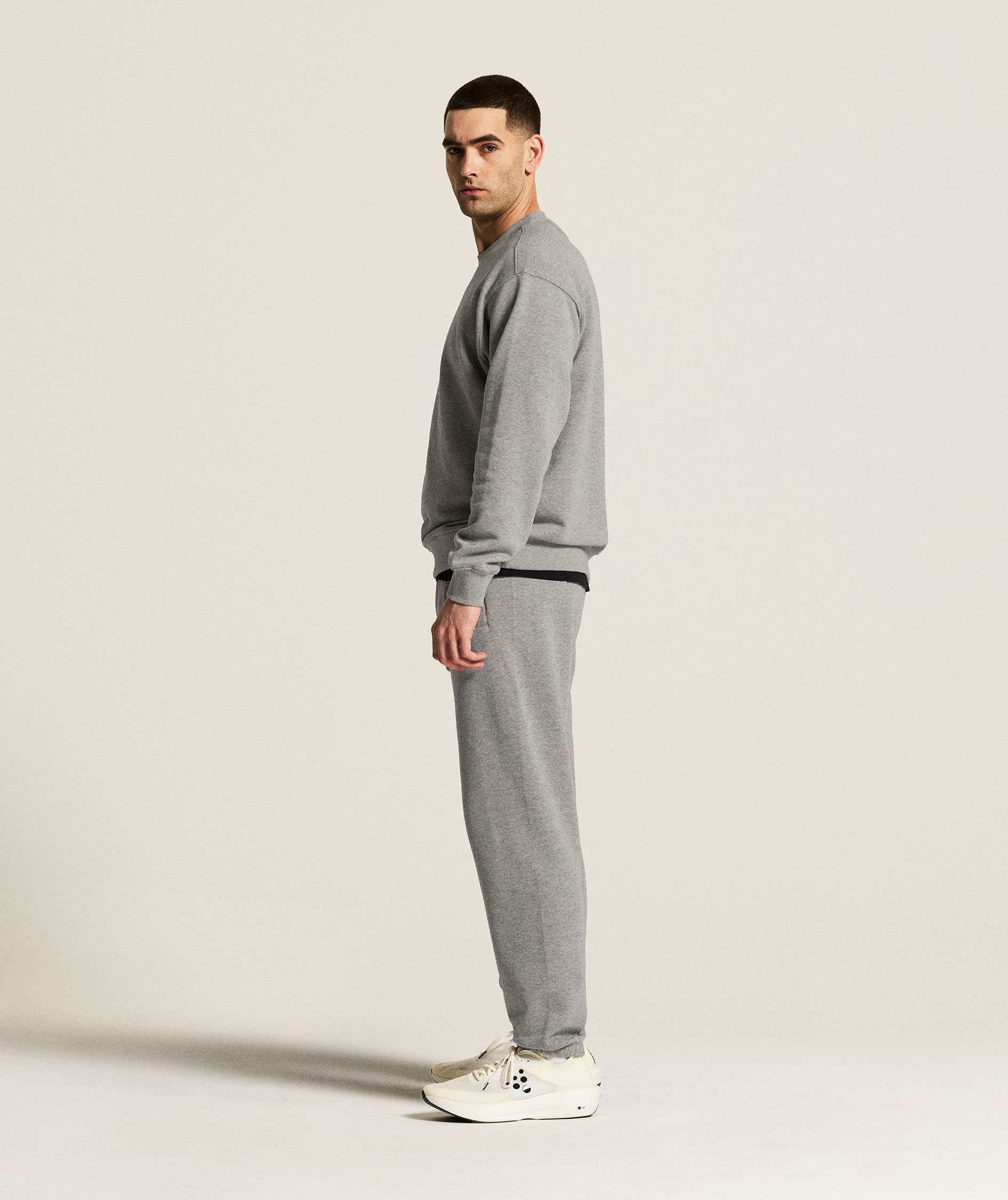 Craft Frequent joggebukse, Grey melange, large image number 7