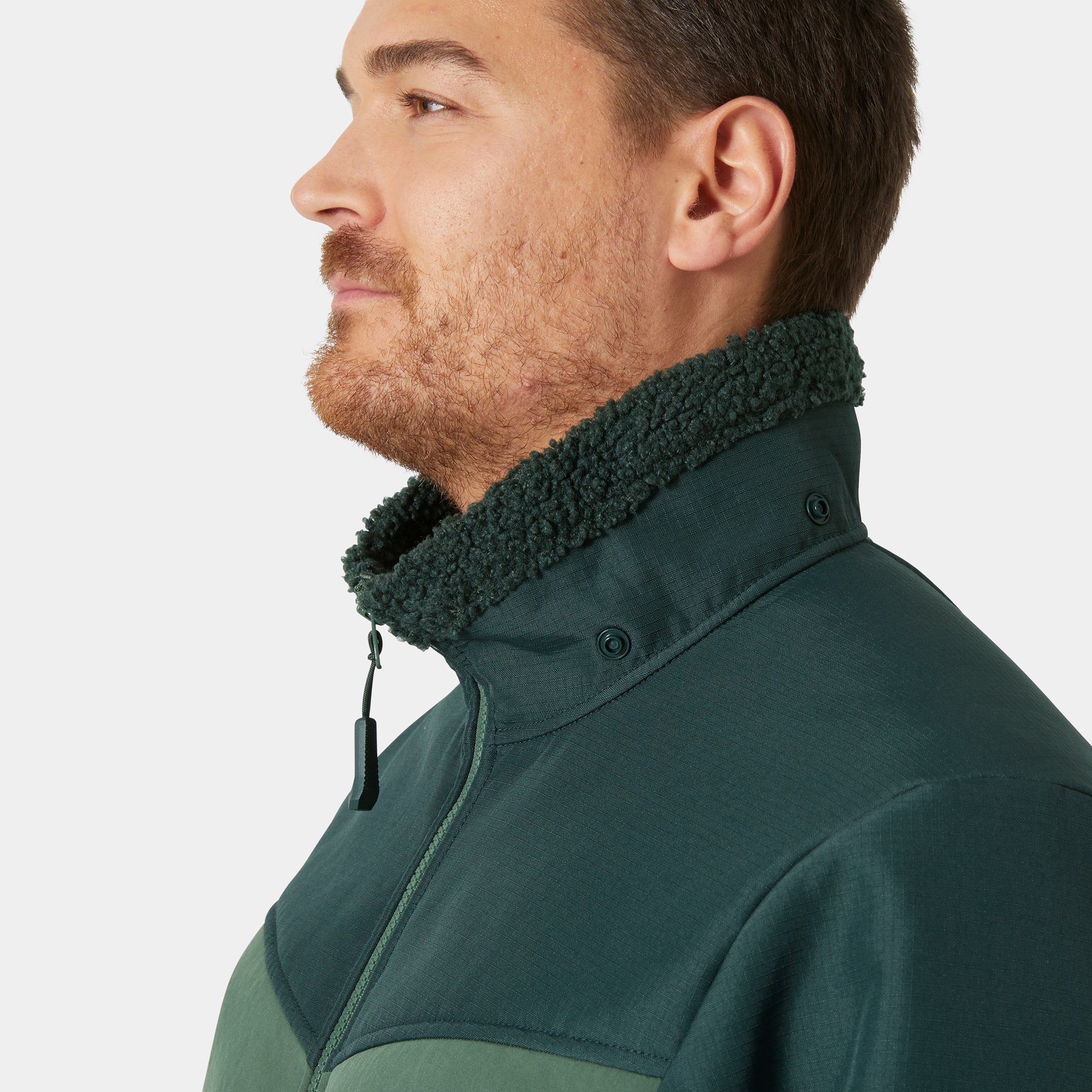 Helly Hansen Oxford softshell vinterjakke, Spruce/Darkest Spruce, large image number 5