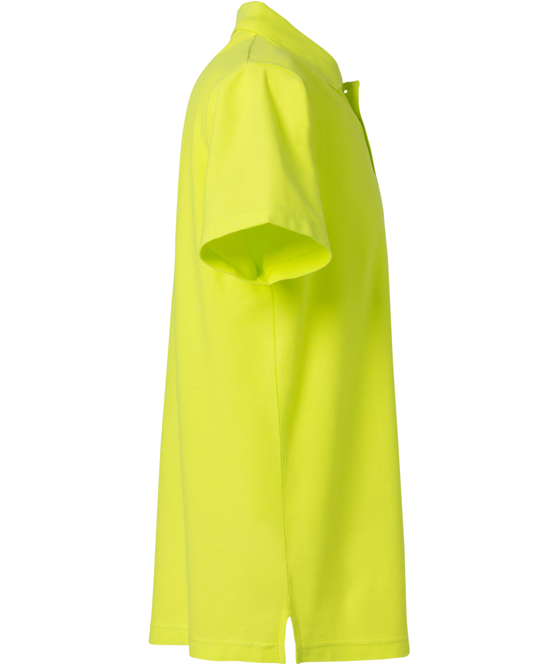 Clique Basic polo shirt, Visibility Green, large image number 2