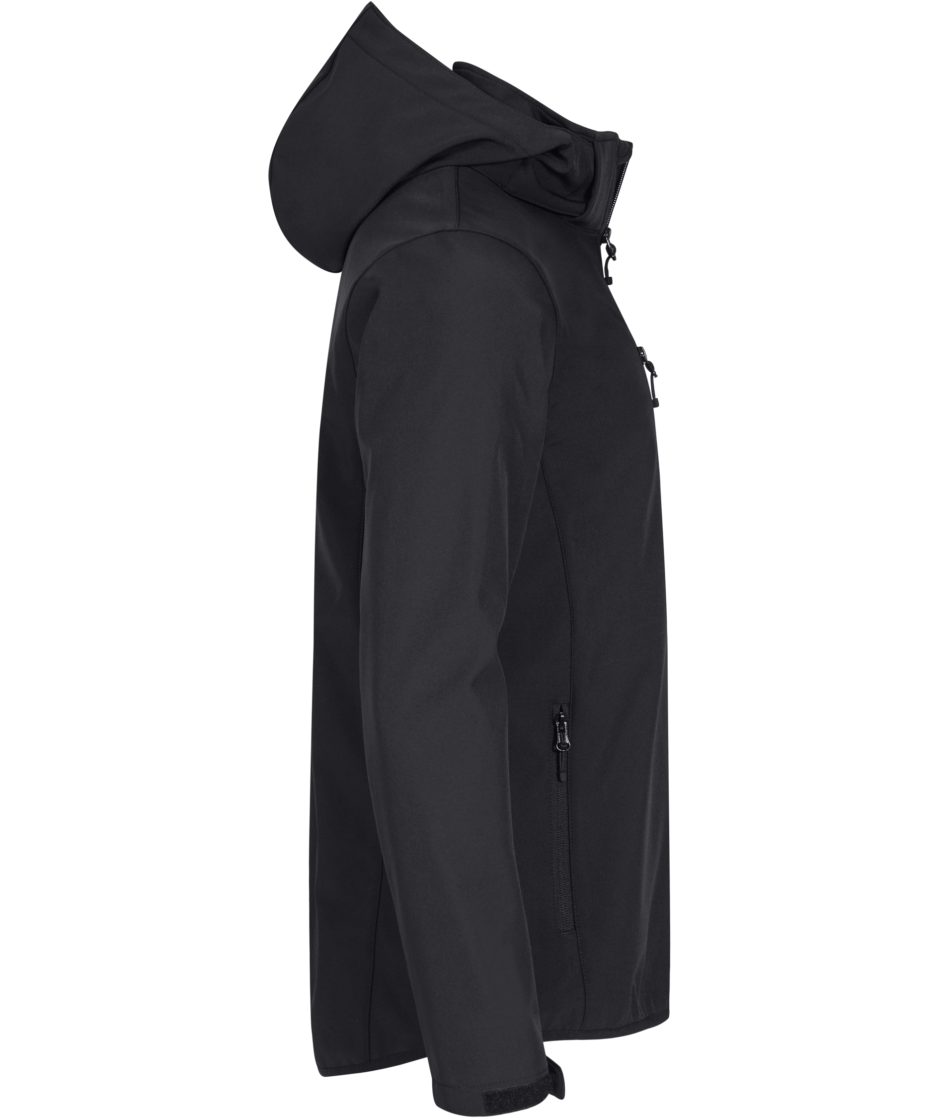 Clique Classic softshelljakke, Svart, large image number 2