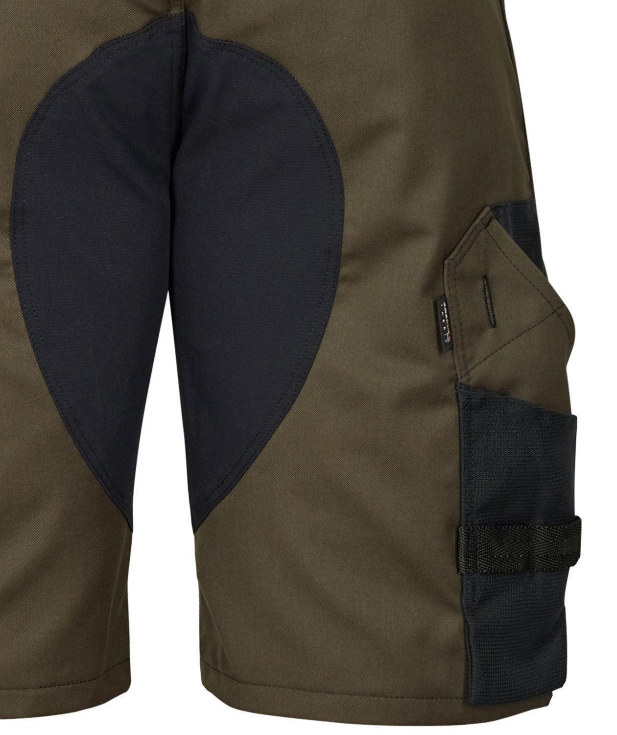 Engel X-treme work shorts w. stretch, Forest Green/Black, large image number 3