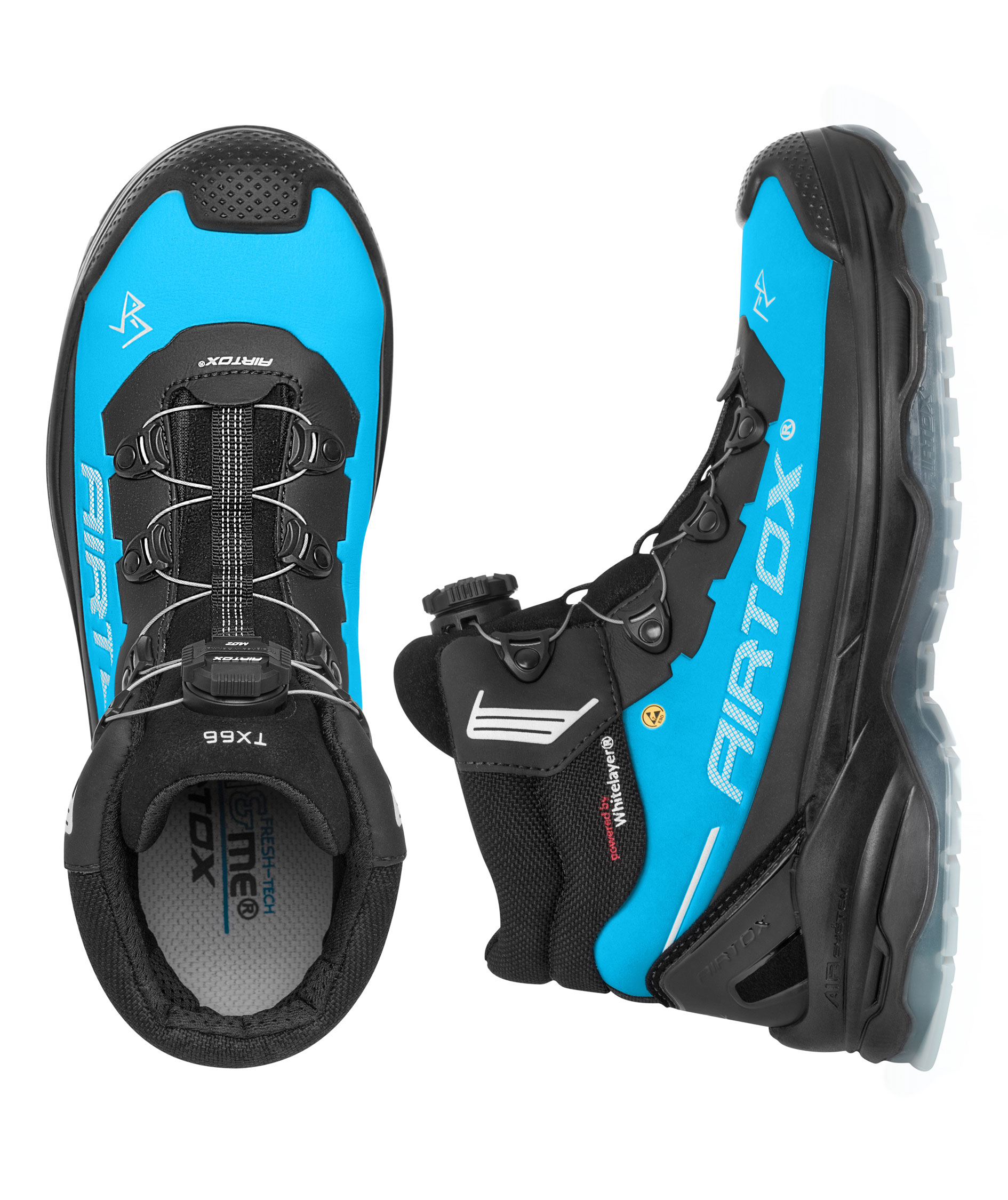 Airtox TX66 safety boots S3, Blue/Black, large image number 2
