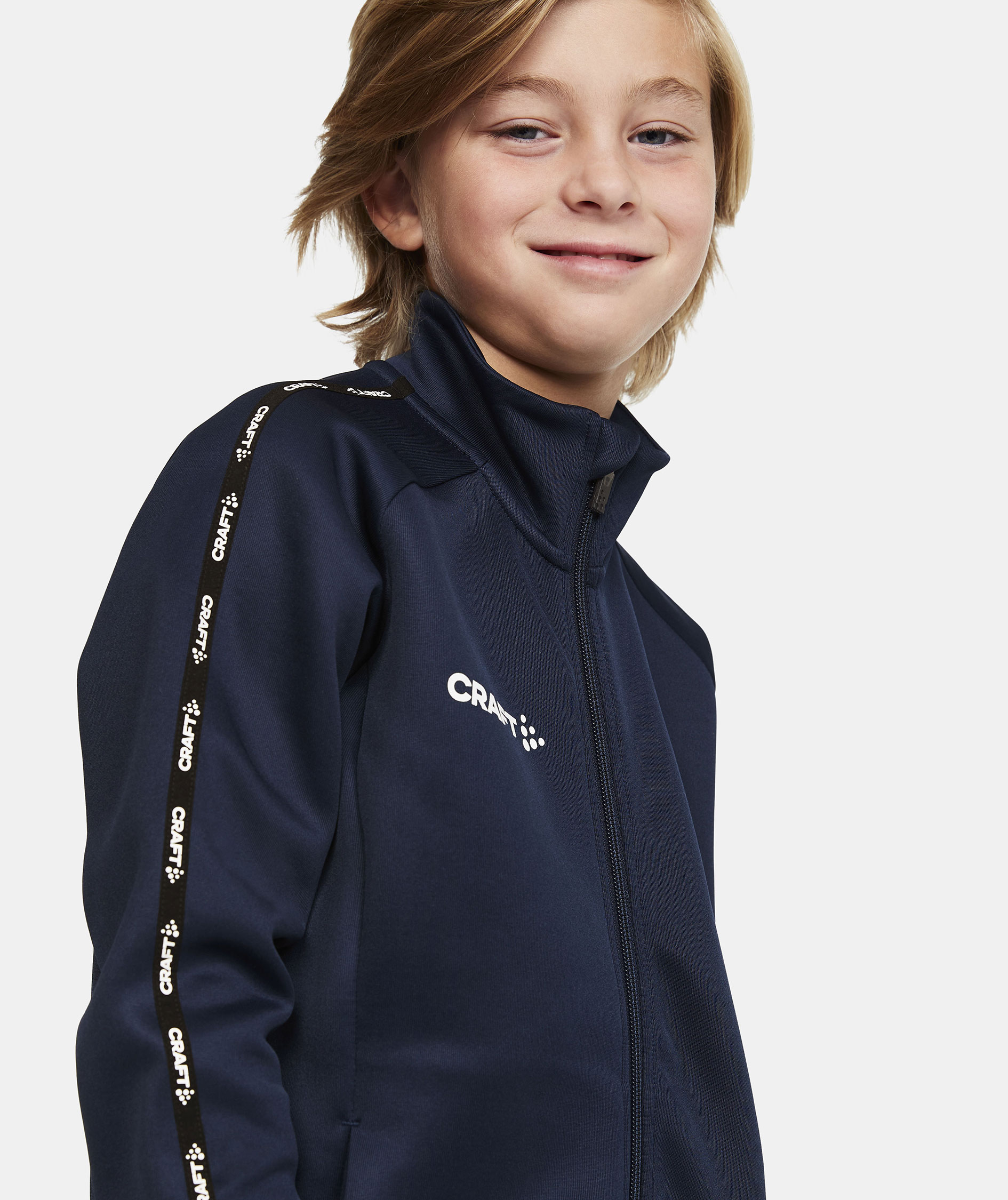 Craft Squad 2.0 cardigan til b&oslash;rn, Navy, large image number 3