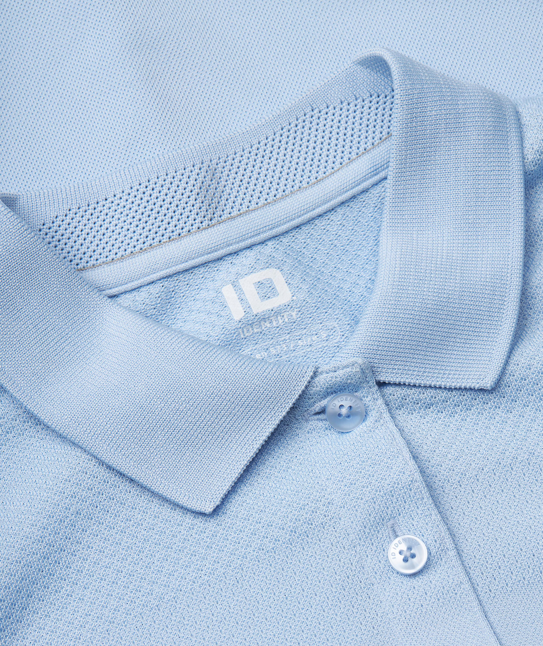 ID Active dame polo T-shirt, Lys Bl&aring;, large image number 3