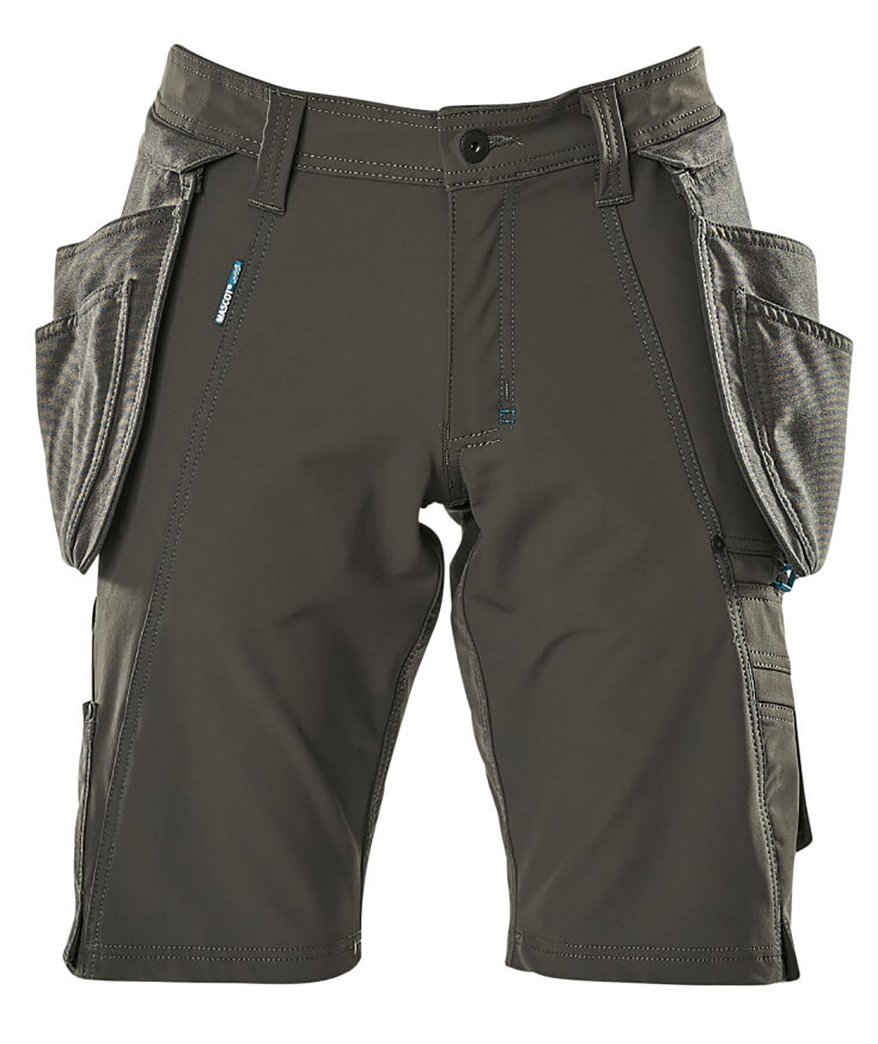 Mascot Advanced h&aring;ndverkshorts full stretch, M&oslash;rk Antrasittgr&aring;, M&oslash;rk Antrasittgr&aring;, swatch