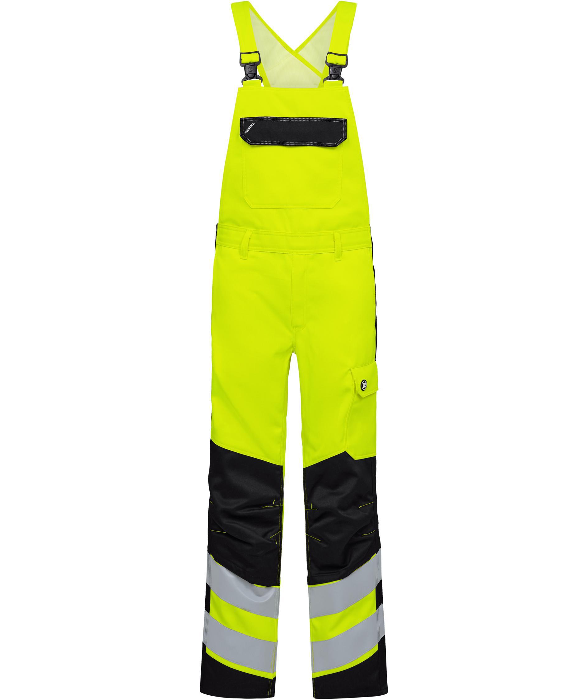 Engel Safety+ overalls, Hi-vis Gul/Sort