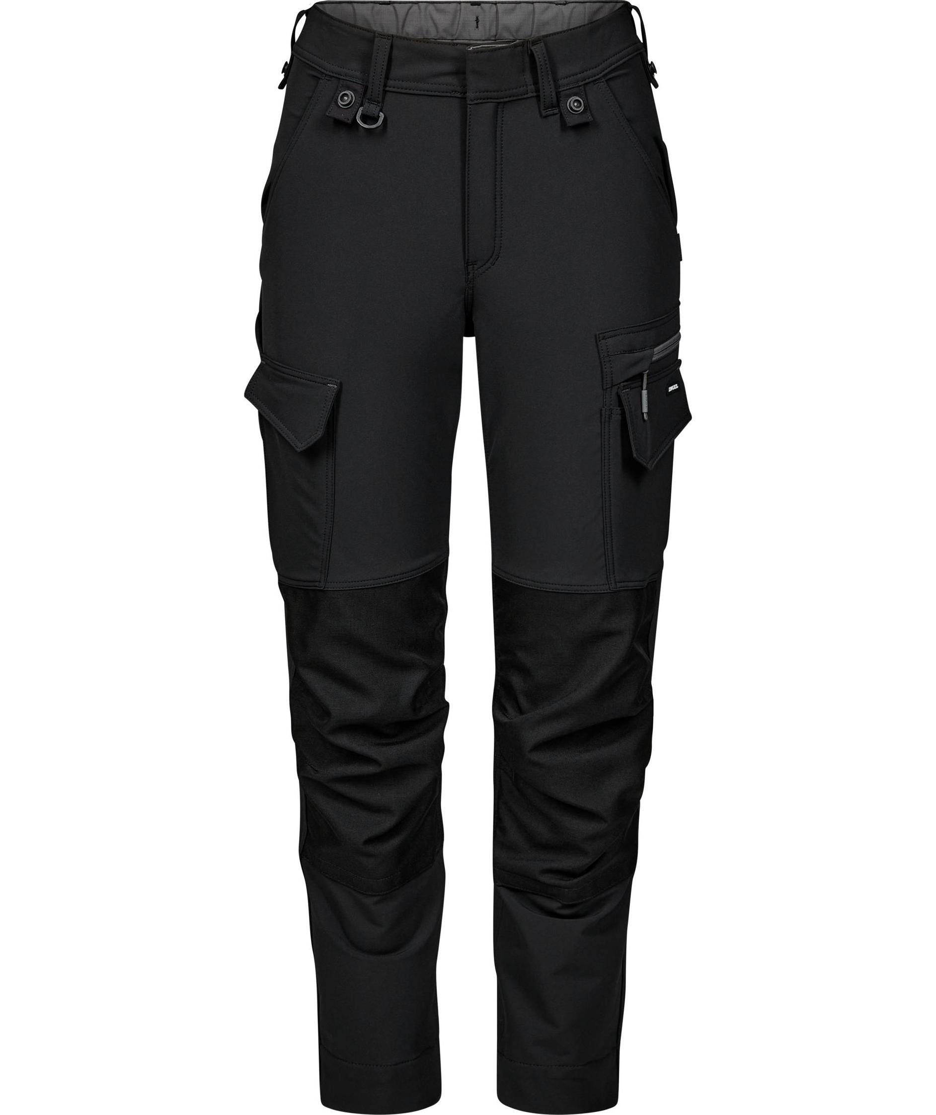 Engel Entire Damen Arbeitshose full stretch, Black/Anthracite Grey, Black/Anthracite Grey, swatch