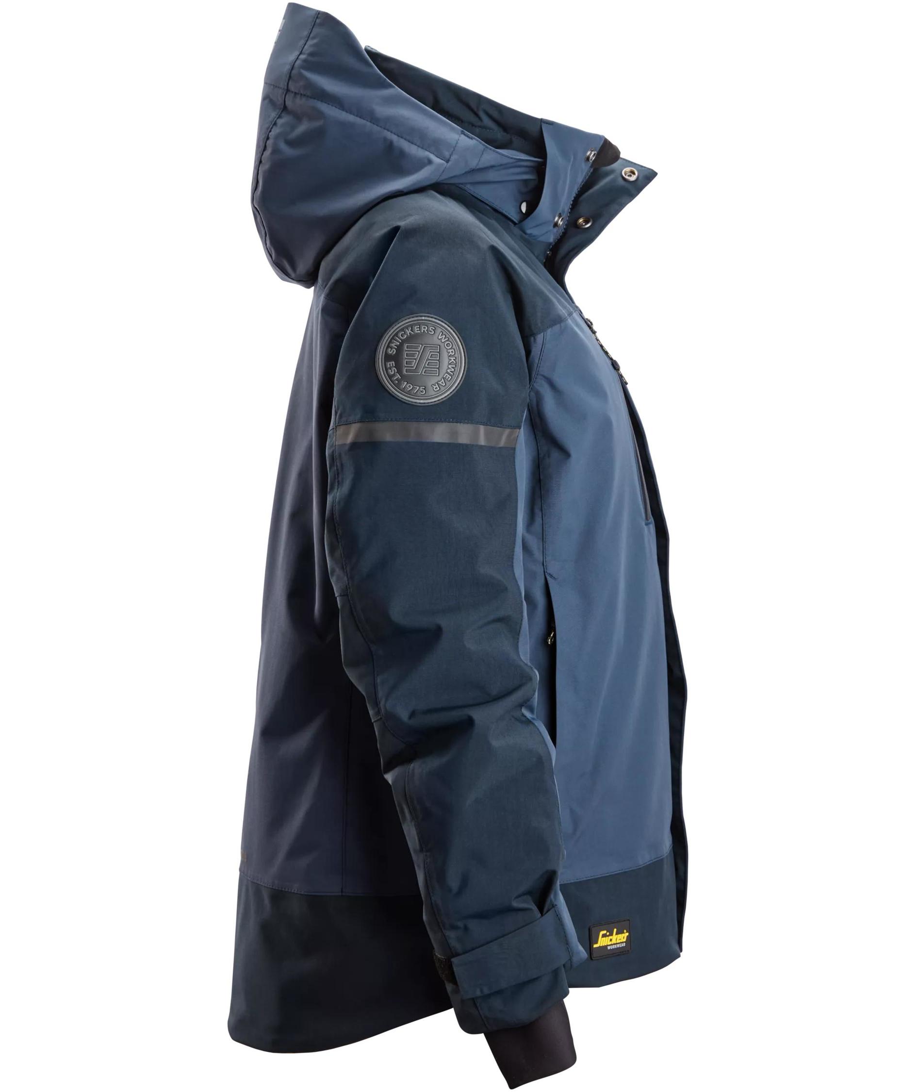 Snickers AllroundWork Damen Winterjacke 1177, Navy/Dark Navy, large image number 4