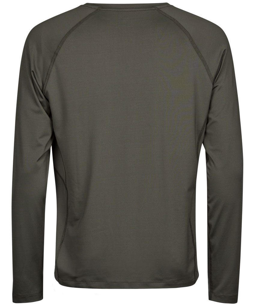 Tee Jays l&aring;ng&auml;rmad Cooldry T-shirt, Deep Green, large image number 2