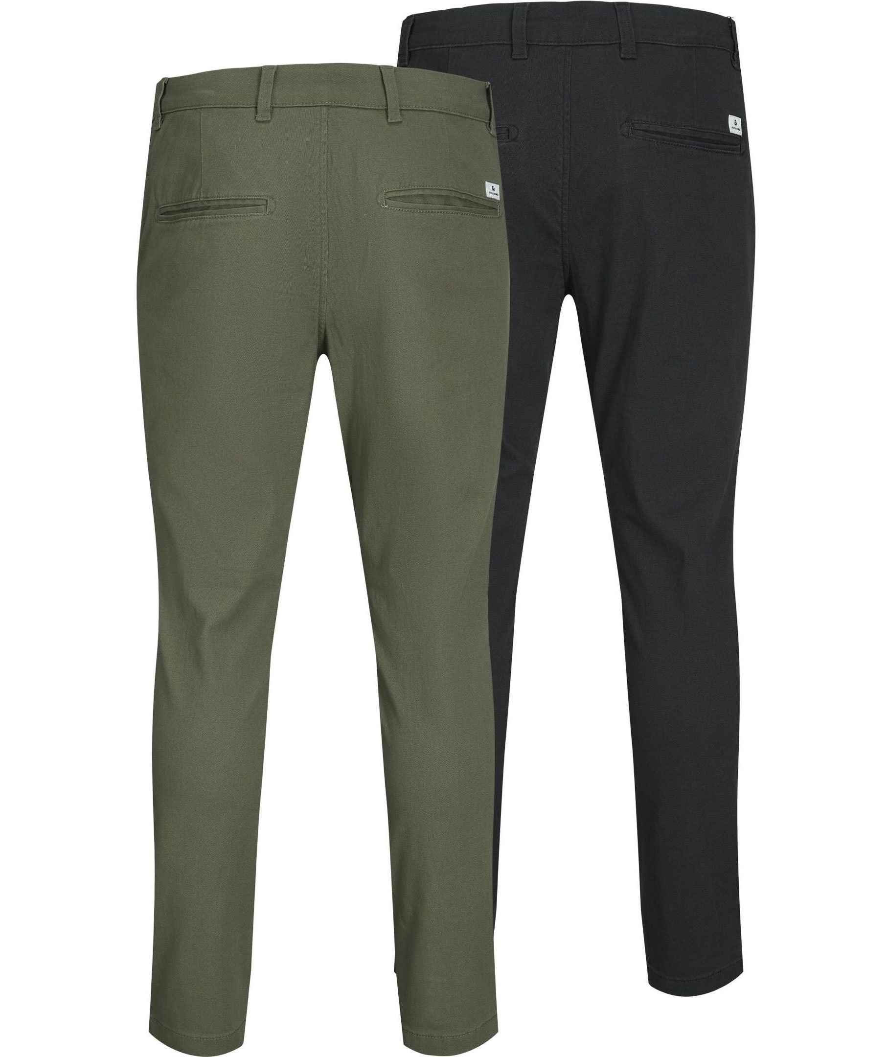 Jack & Jones JPSTMARCO JJDAVE 2-Pak chinos, Black/Dusty Olive, large image number 2