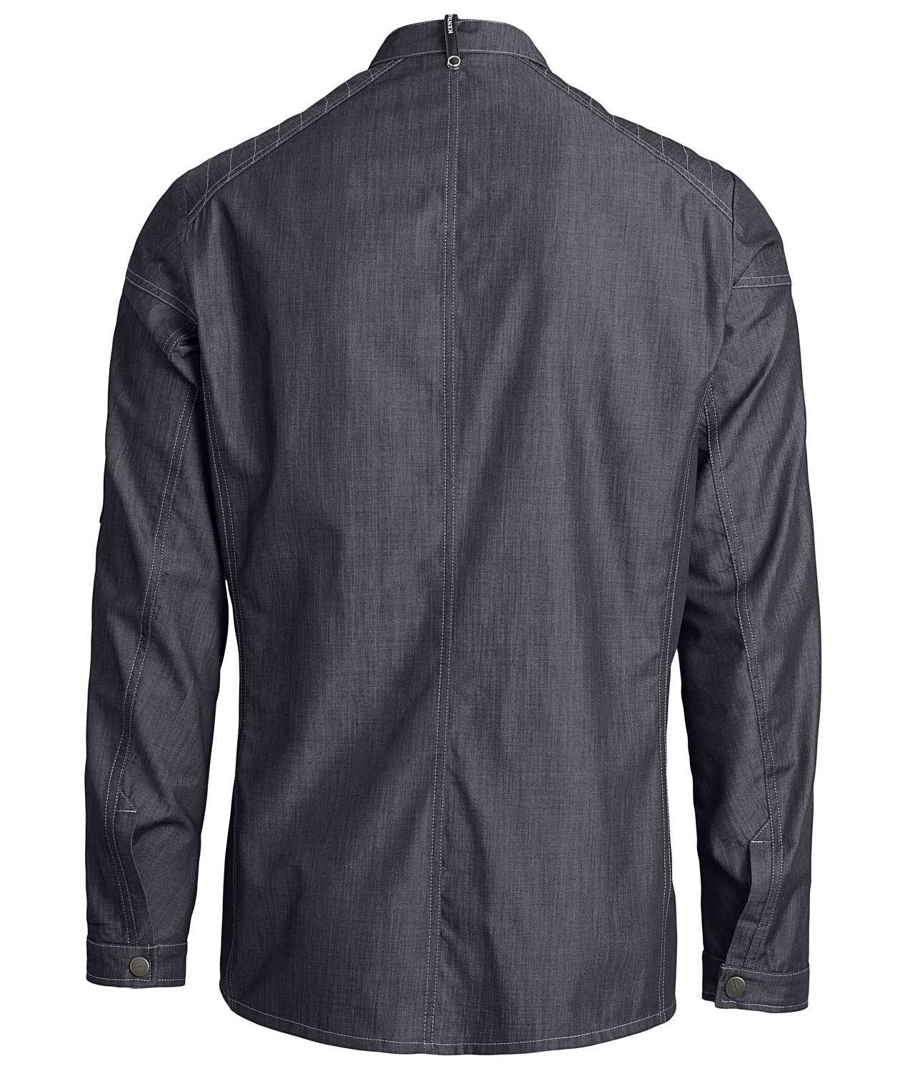 Kentaur Biker  Koch-/Kellnerjacke, Oceanblau, large image number 2