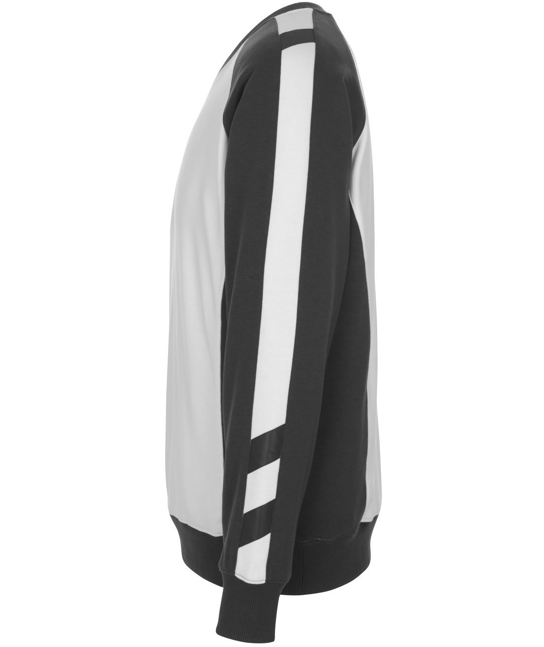 Mascot Unique Witten sweatshirt, Vit/M&ouml;rk Antracit, large image number 1