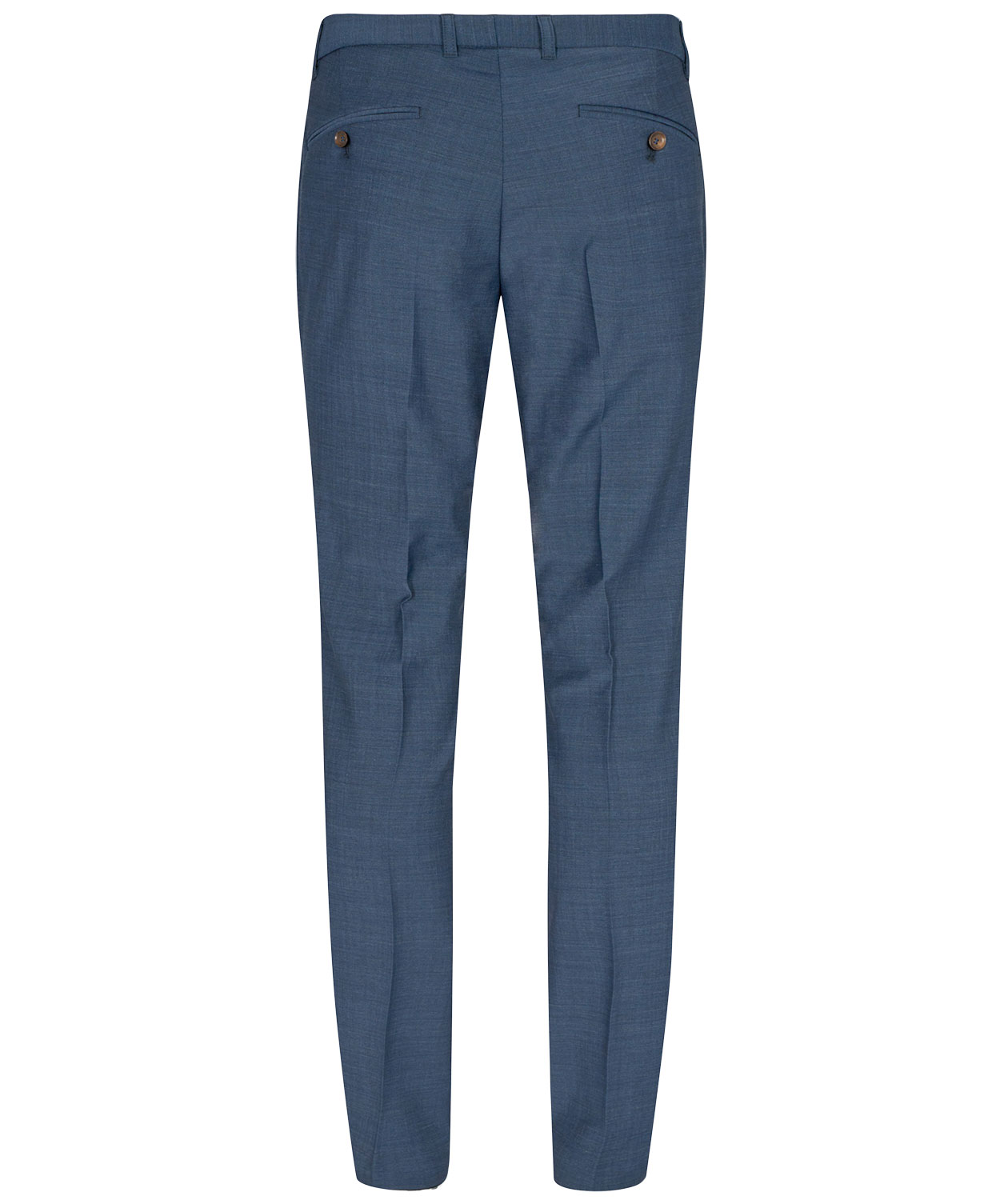 Sunwill Weft Stretch Fitted ull byxa, Mellanbl&aring;, large image number 2