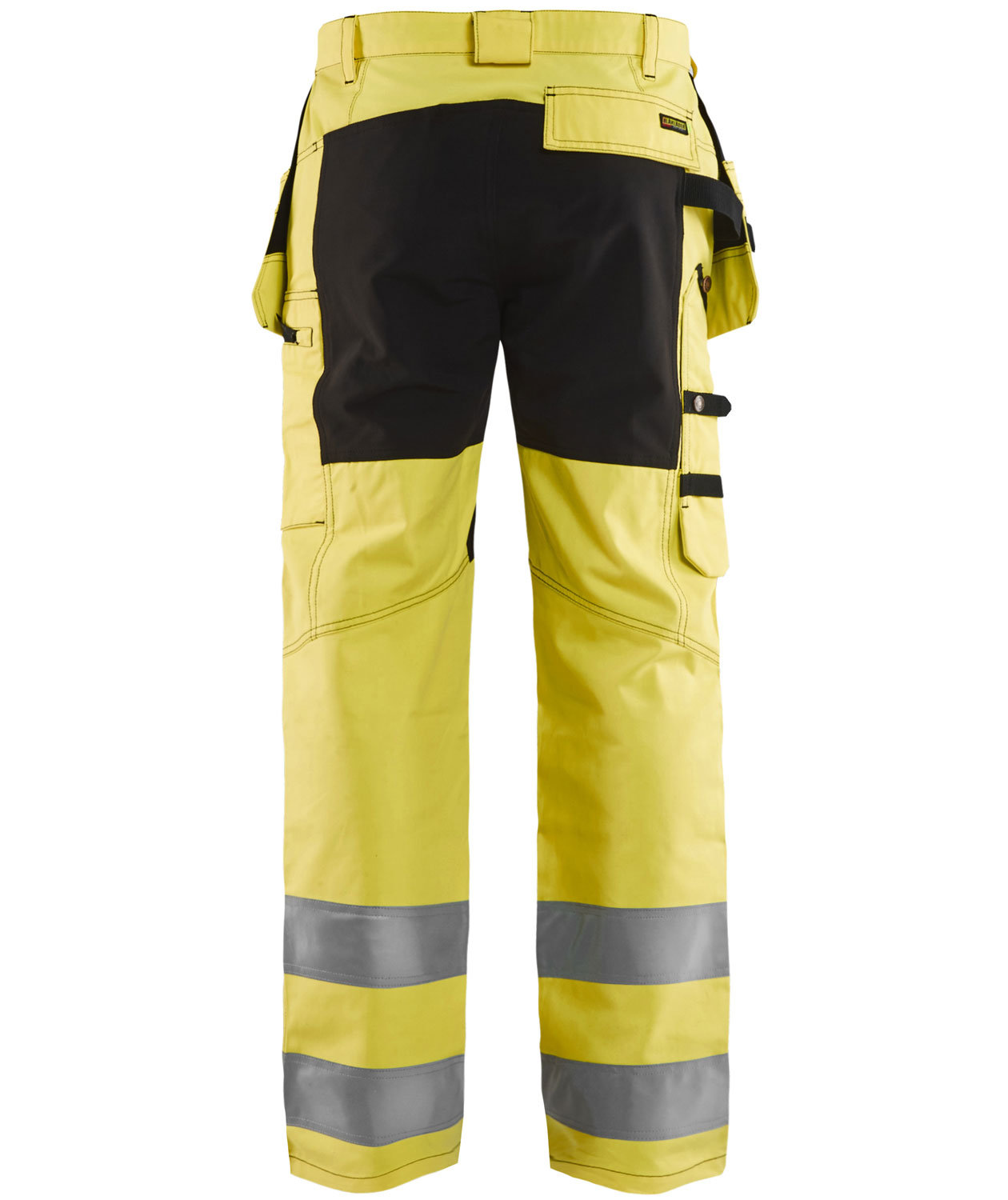 Bl&aring;kl&auml;der craftsman trousers, Hi-vis Yellow/Black, large image number 2