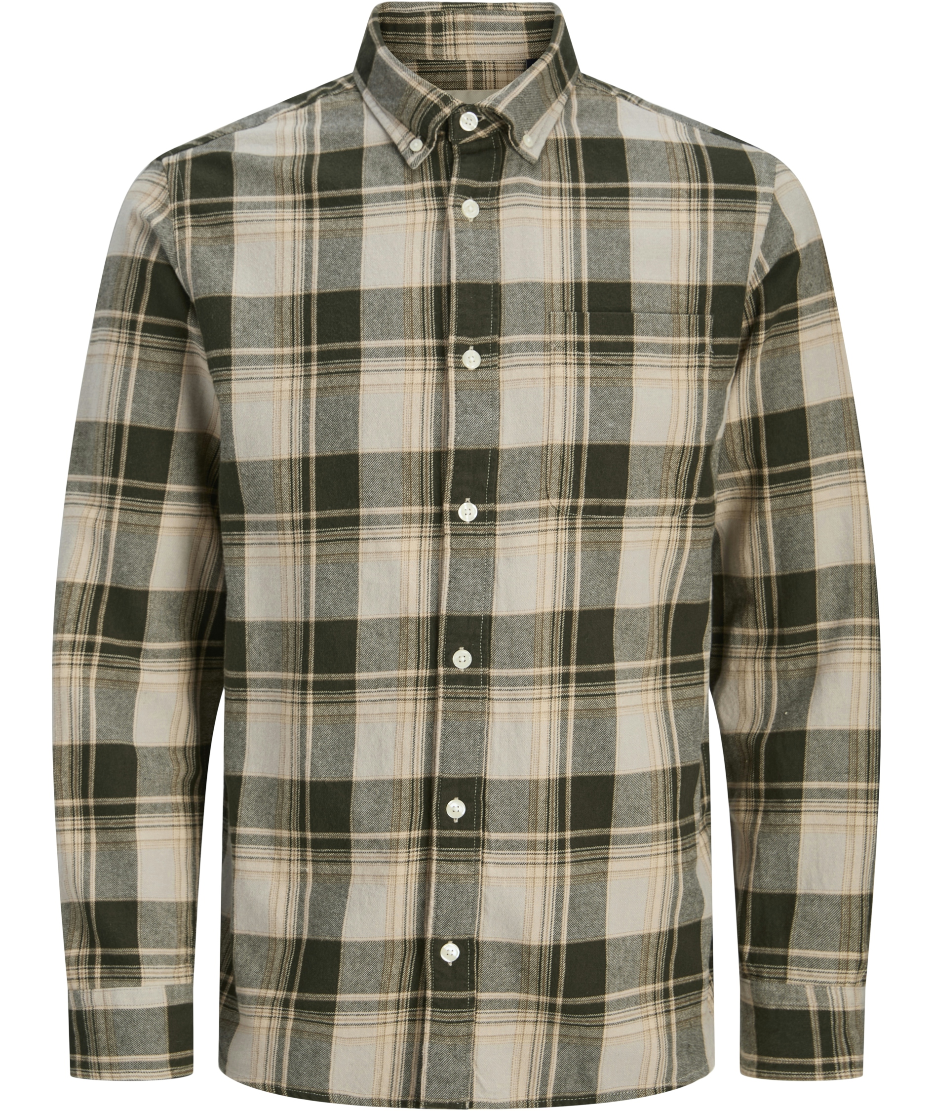 Jack & Jones Premium JPRBLUBROOK CHECK skjorte, Peat
