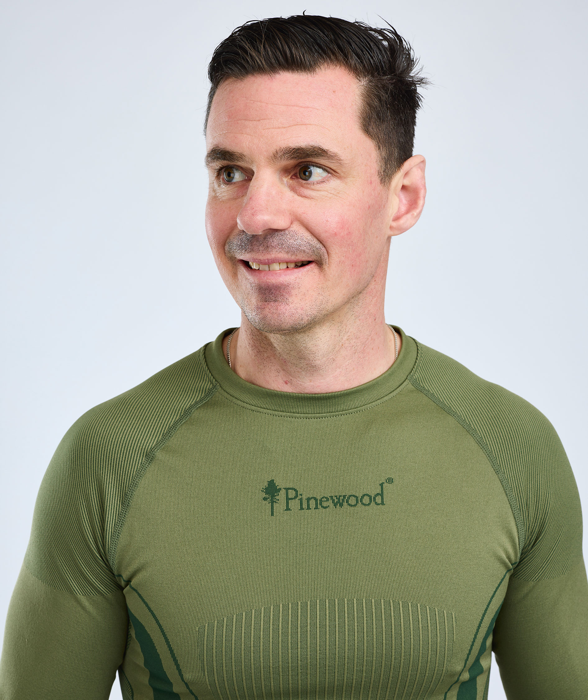 Pinewood Seamless Function baselayers&aelig;t, Olive green, large image number 4
