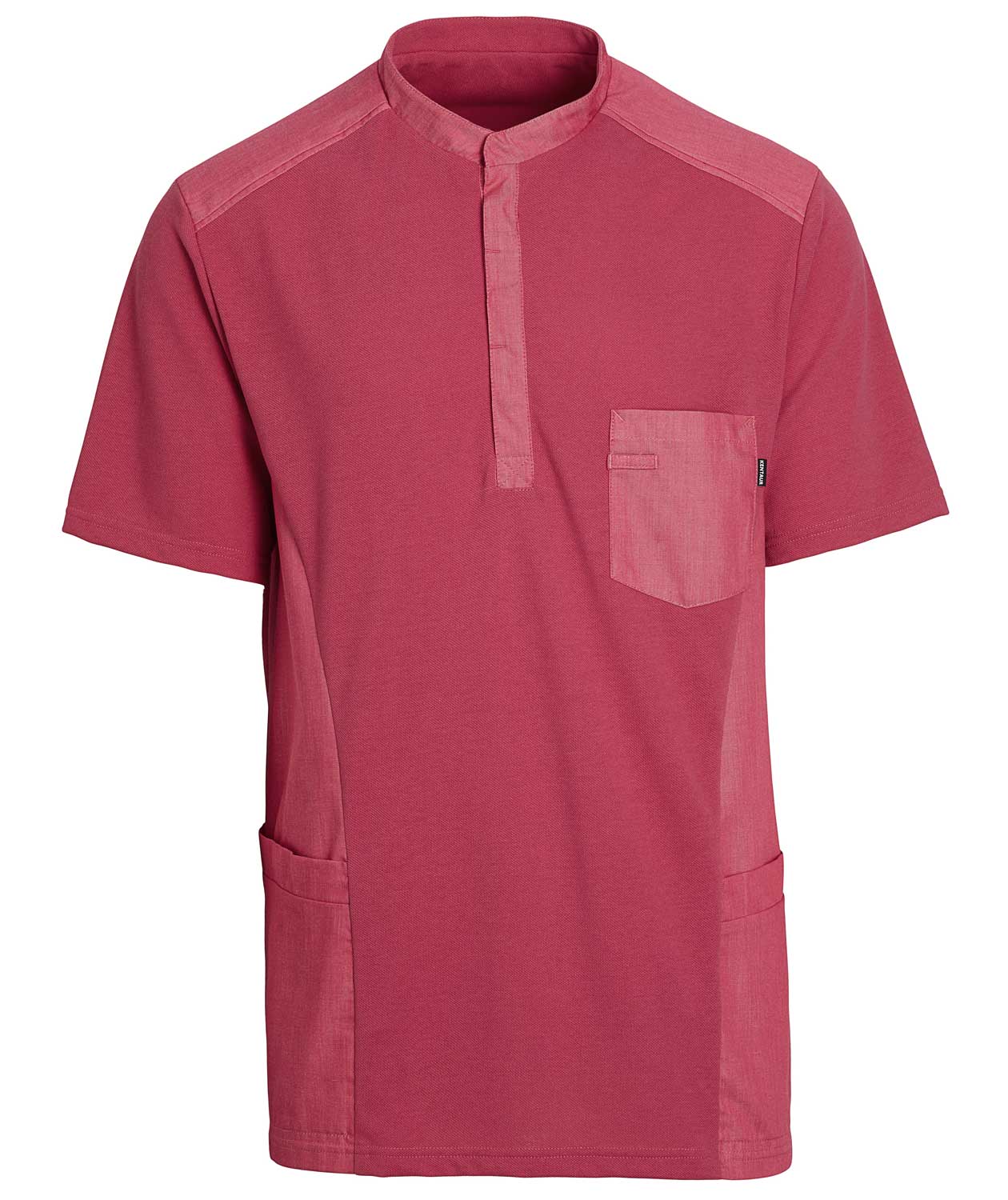 Kentaur  pique tunika, Bringeb&aelig;r r&oslash;d Melange, Bringeb&aelig;r r&oslash;d Melange, swatch