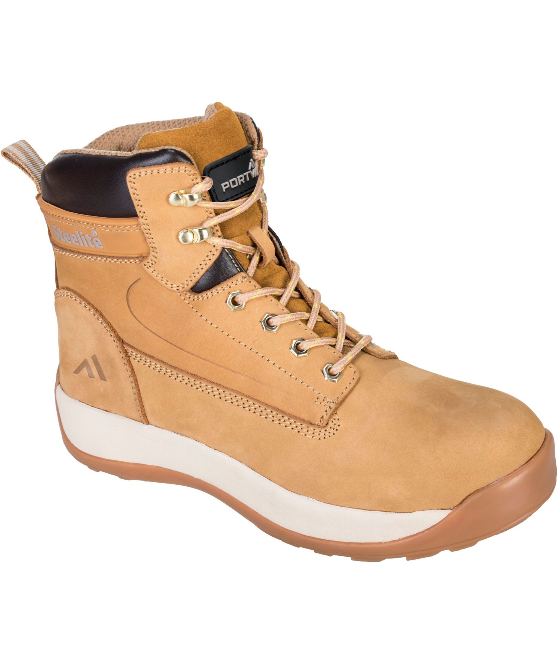 Portwest FW32 Steelite Constructo safety boots S3, Honey, large image number 0
