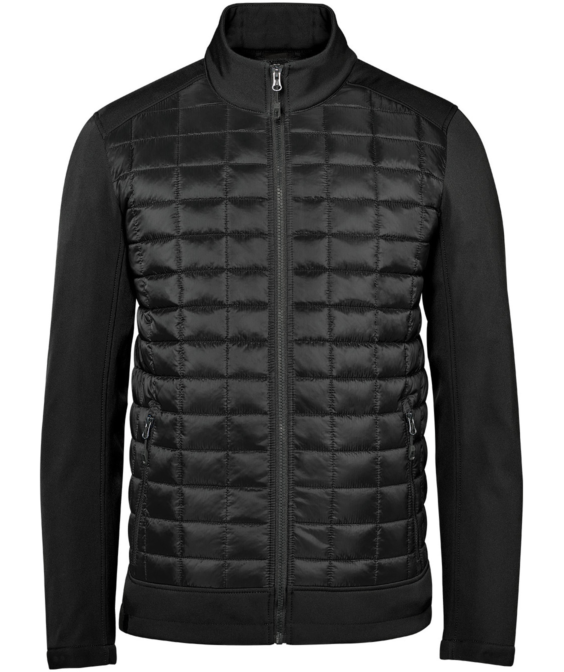 Stormtech Appalachian hybrid jacket, Black, Black, swatch