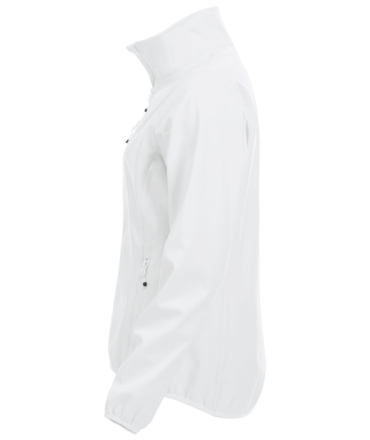 Clique Basic women's softshell jacket, White, large image number 1