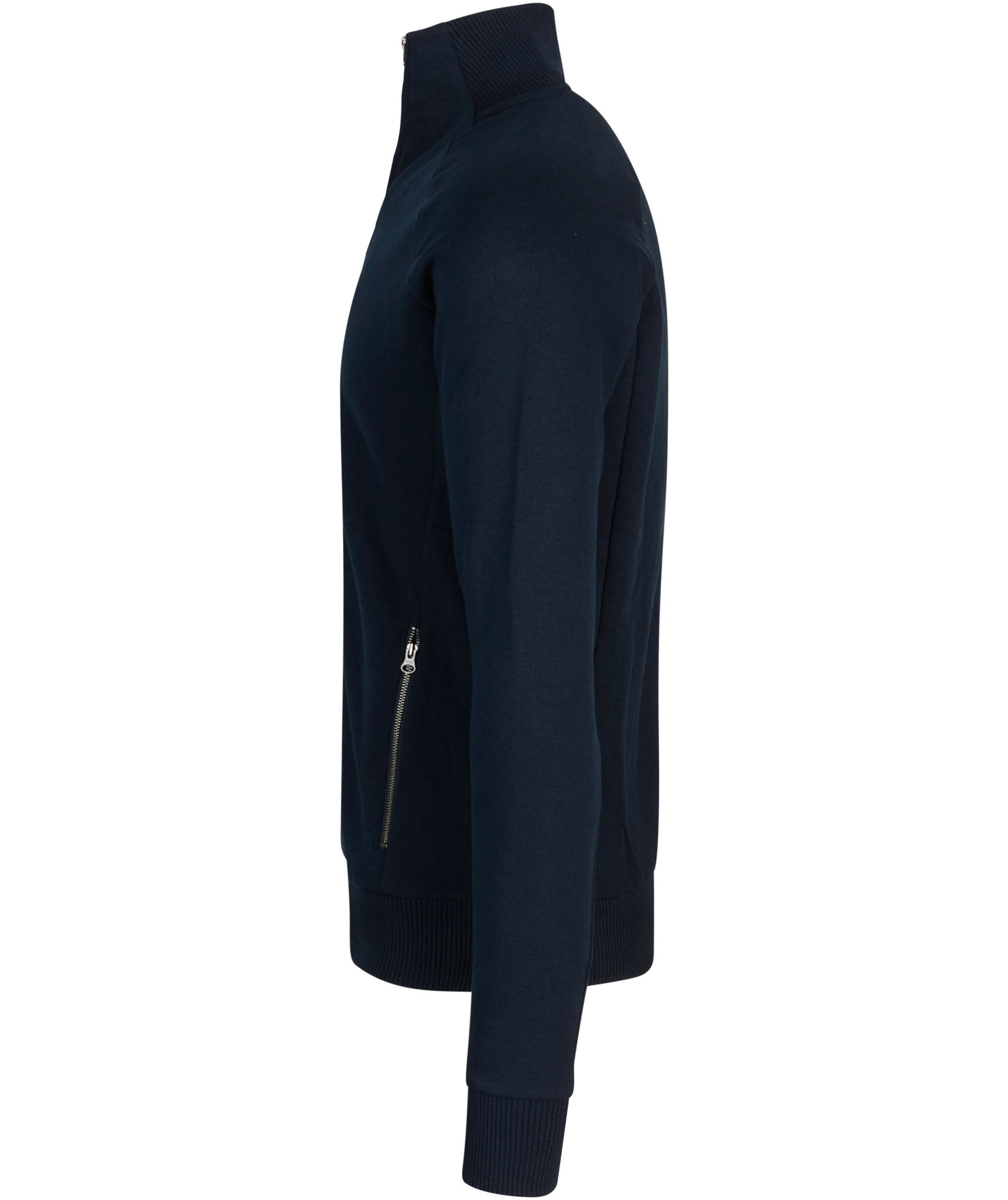 ID cardigan with zipper, Marine Blue, large image number 2