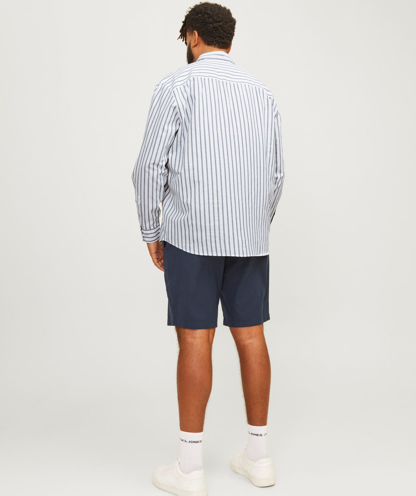 Jack & Jones Plus JJEOXFORD skjorta, Ensign Blue, large image number 2