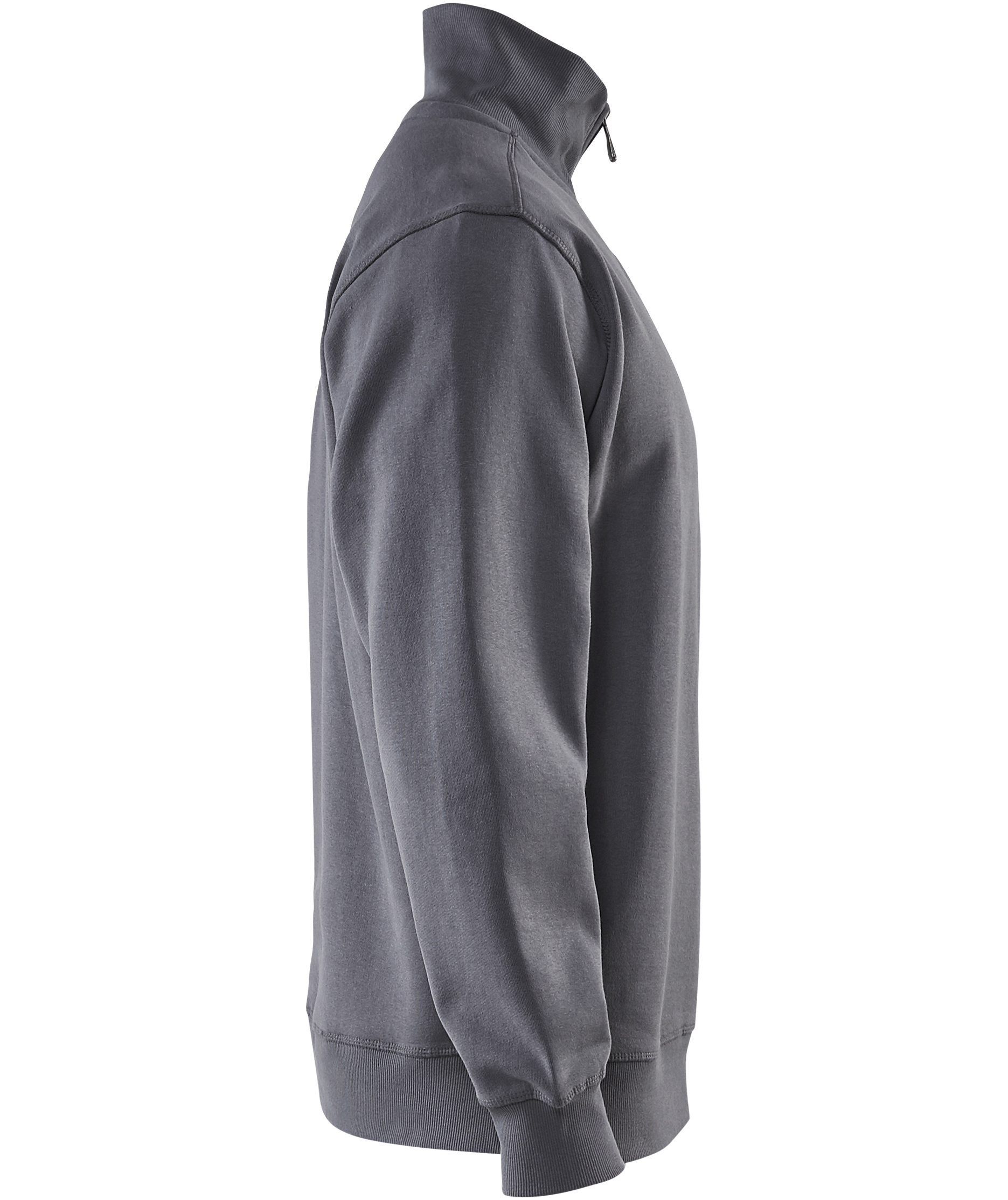 Bl&aring;kl&auml;der half zip sweatshirt, Gr&aring;, large image number 2