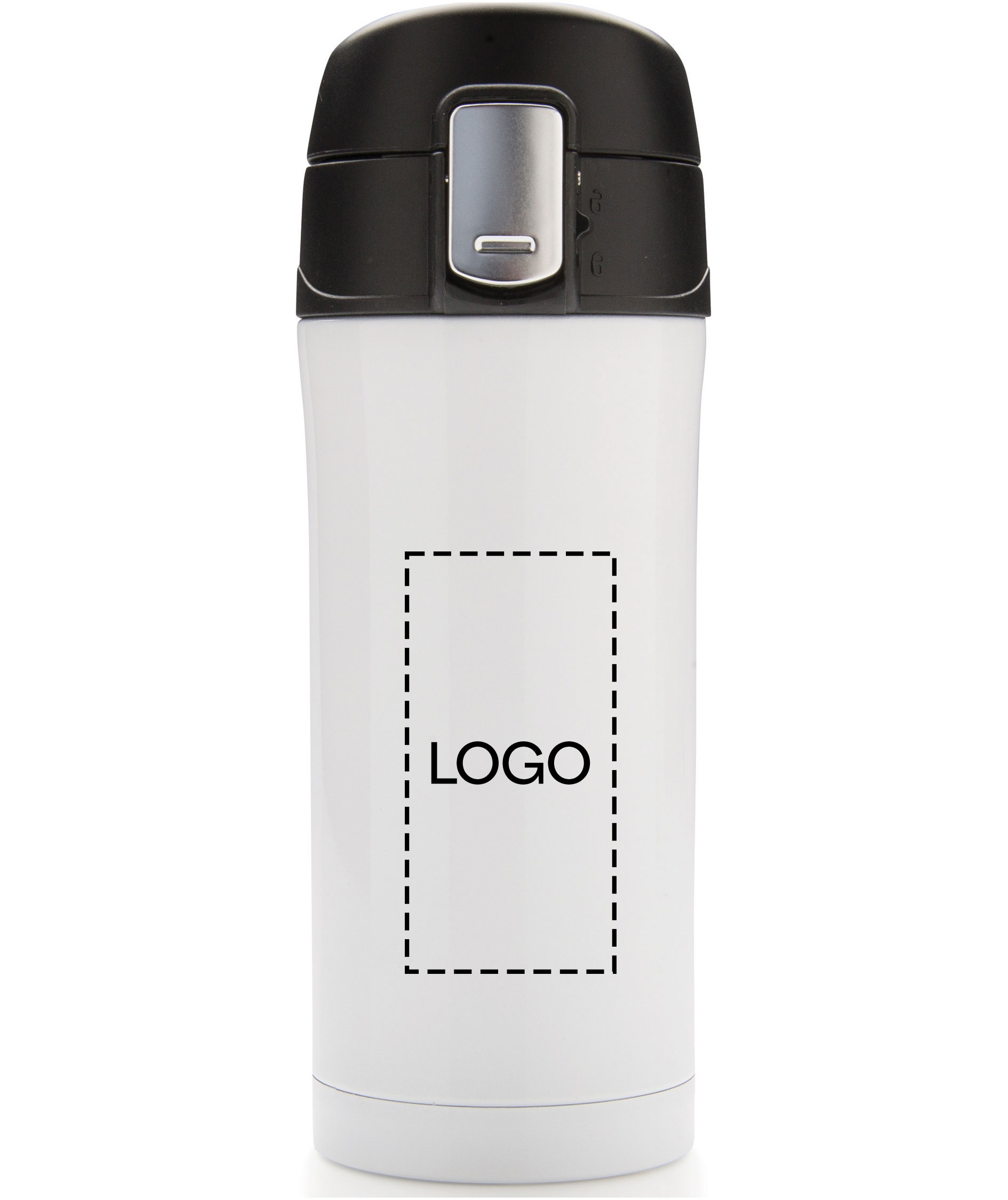 XD RCS termomugg 0,3 L, Vit, Vit, large image number 2