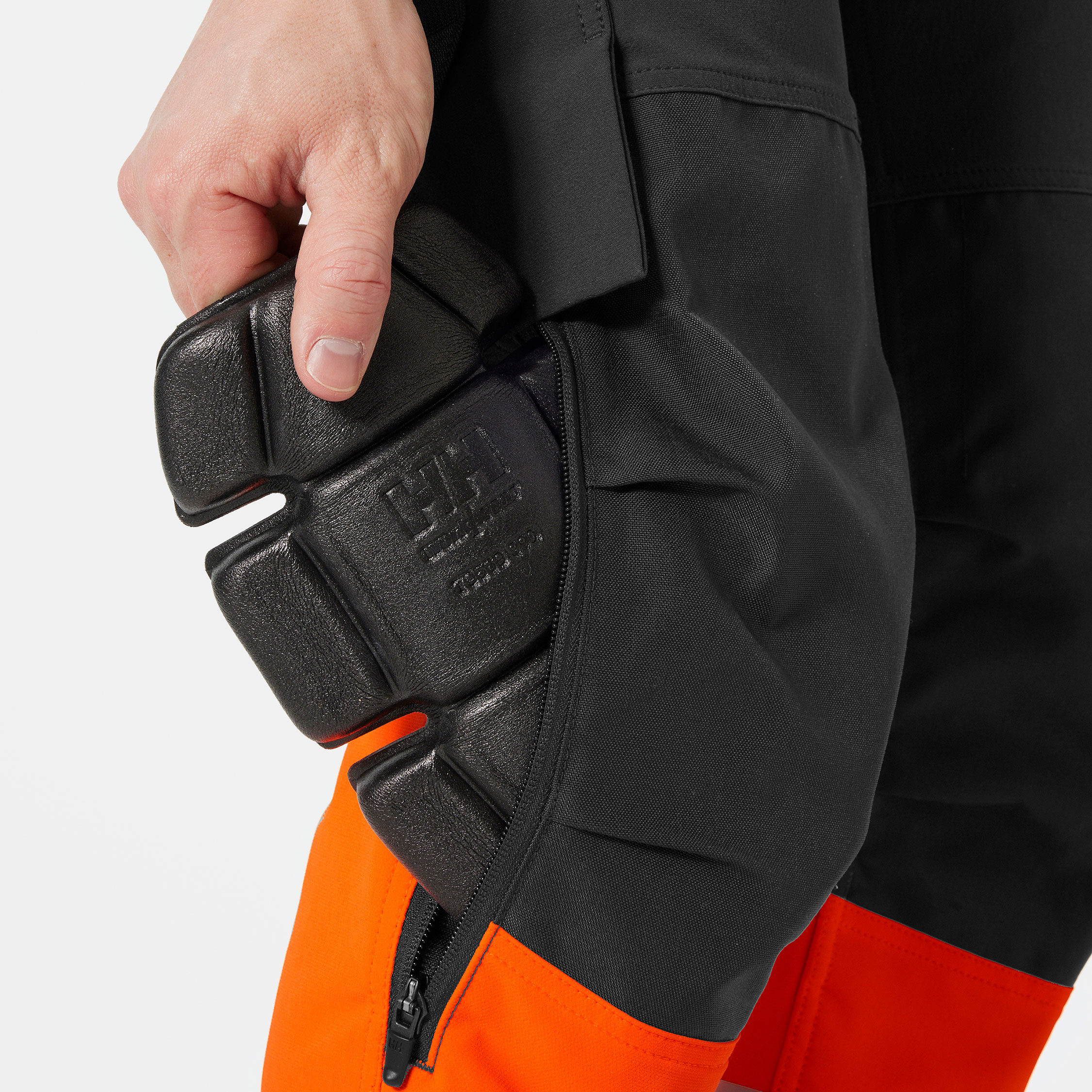 Helly Hansen Alna 4X work trousers full stretch, Hi-vis Orange/Ebony, large image number 5