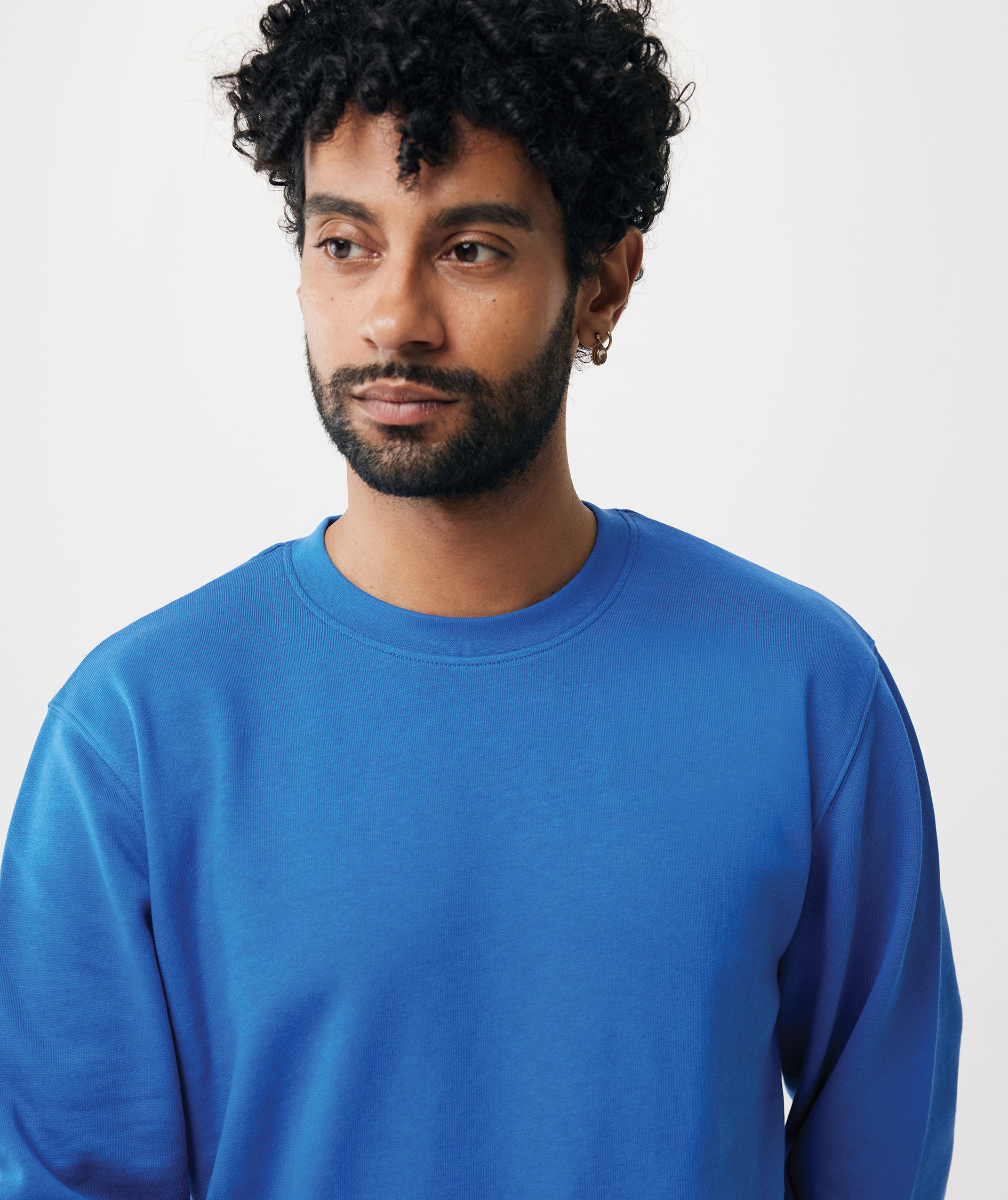 Iqoniq Etosha sweatshirt, Kongebl&aring;, large image number 6