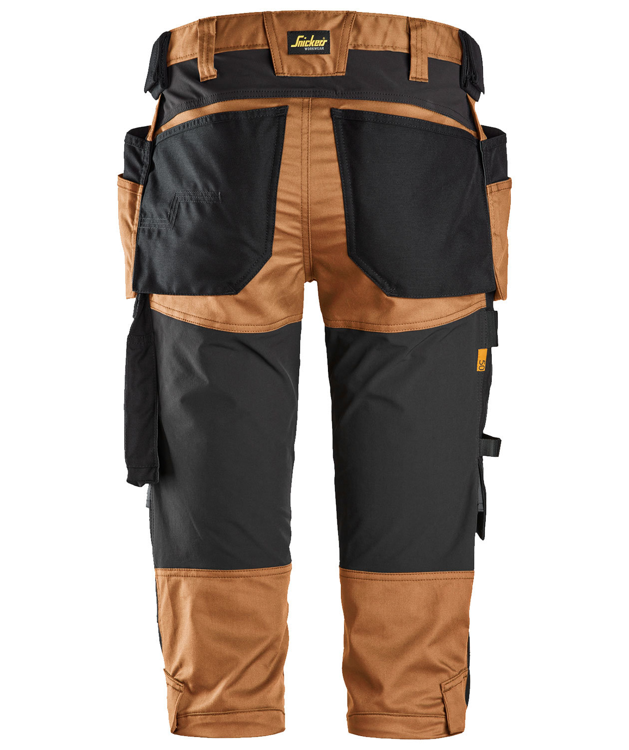 Snickers AllroundWork 3/4-Handwerkerhose 6142, Braun