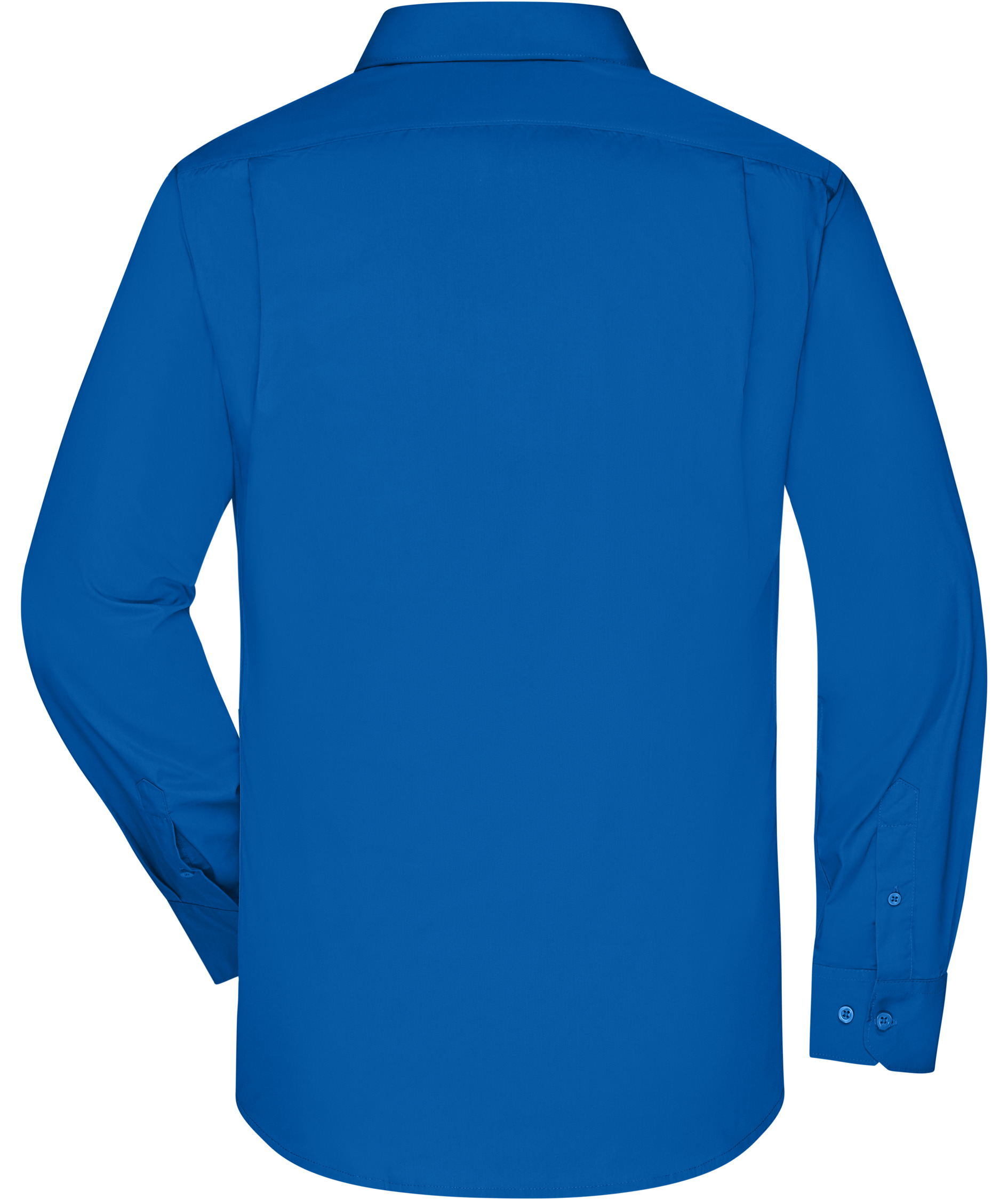 James & Nicholson modern fit  skjorta, Kungsbl&aring;