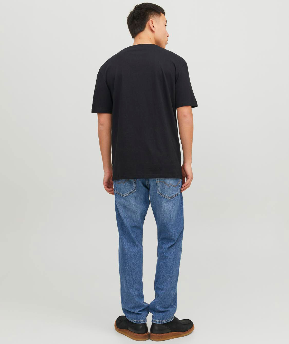 Jack & Jones JJESTAR T-shirt, Black, large image number 2