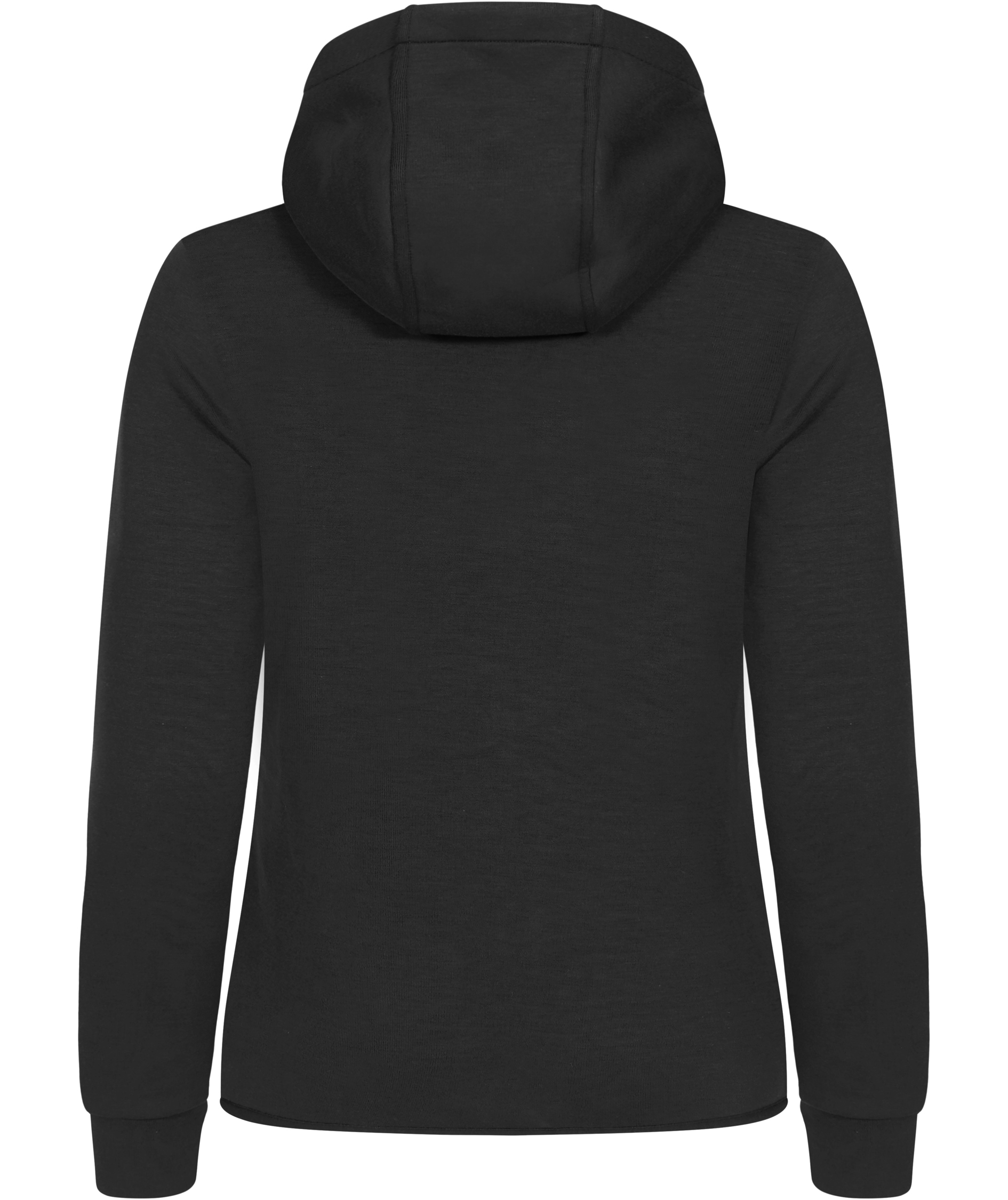 Clique Hayden Hoody Full Zip hoodie med blixtl&aring;s dam, Black