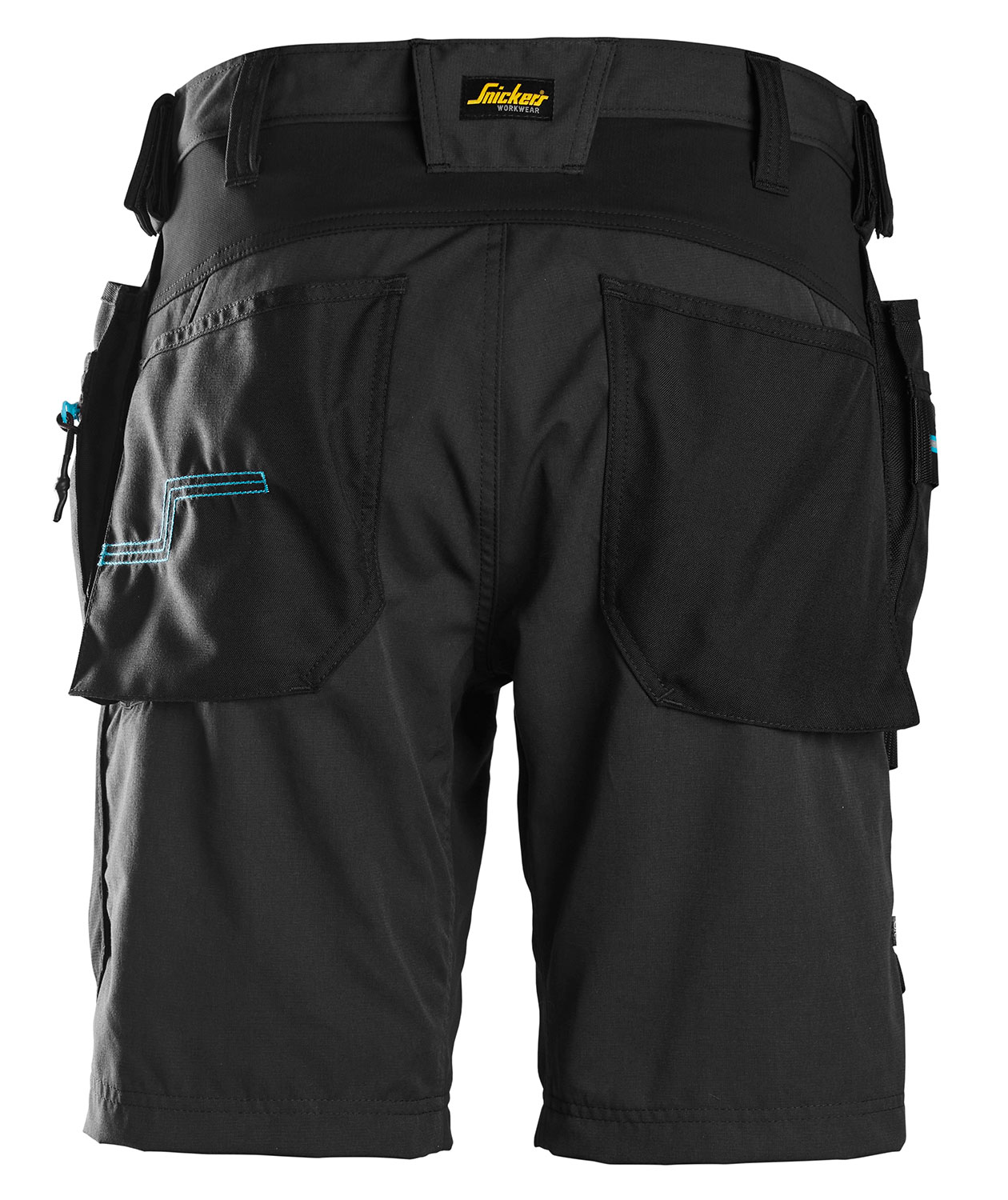 Snickers LiteWork 37.5&reg; h&aring;ndverkershorts 6110, Svart