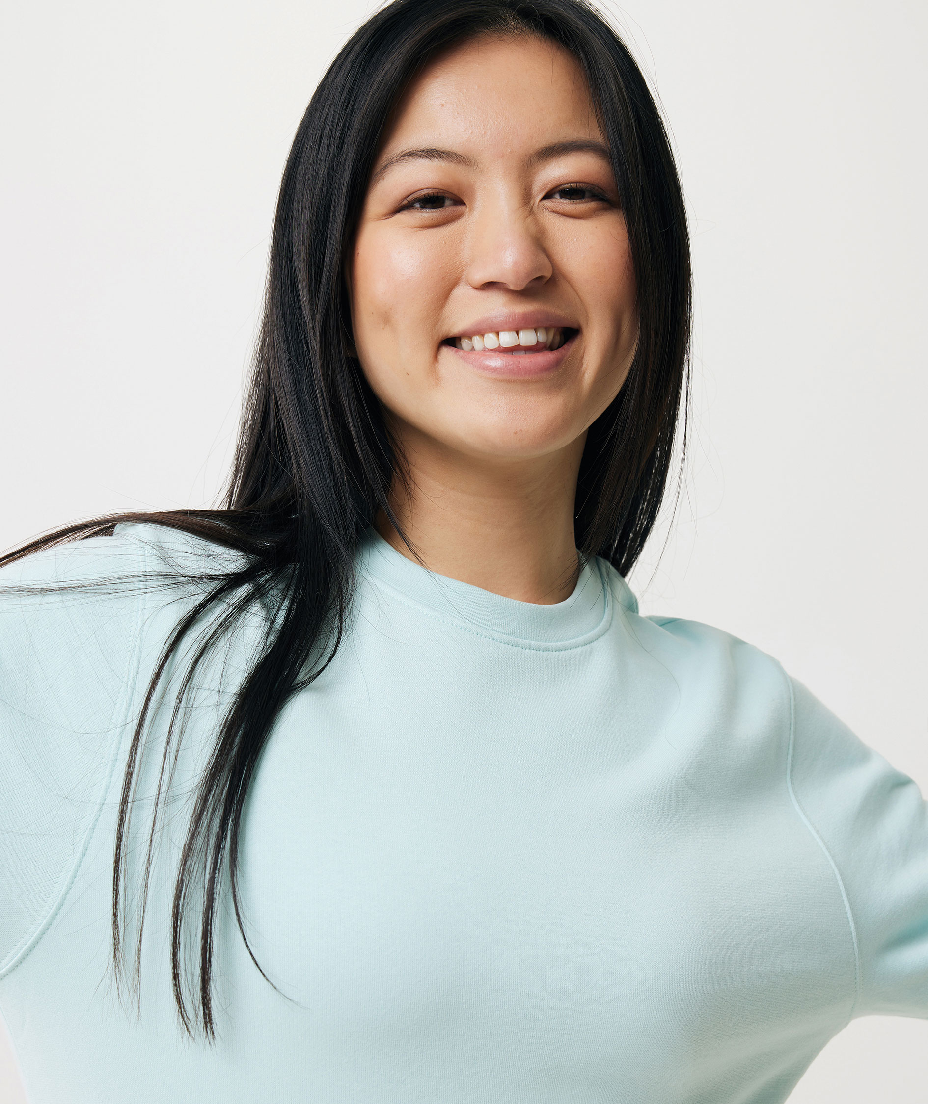 Iqoniq Etosha sweatshirt, Crushed Mint, large image number 6