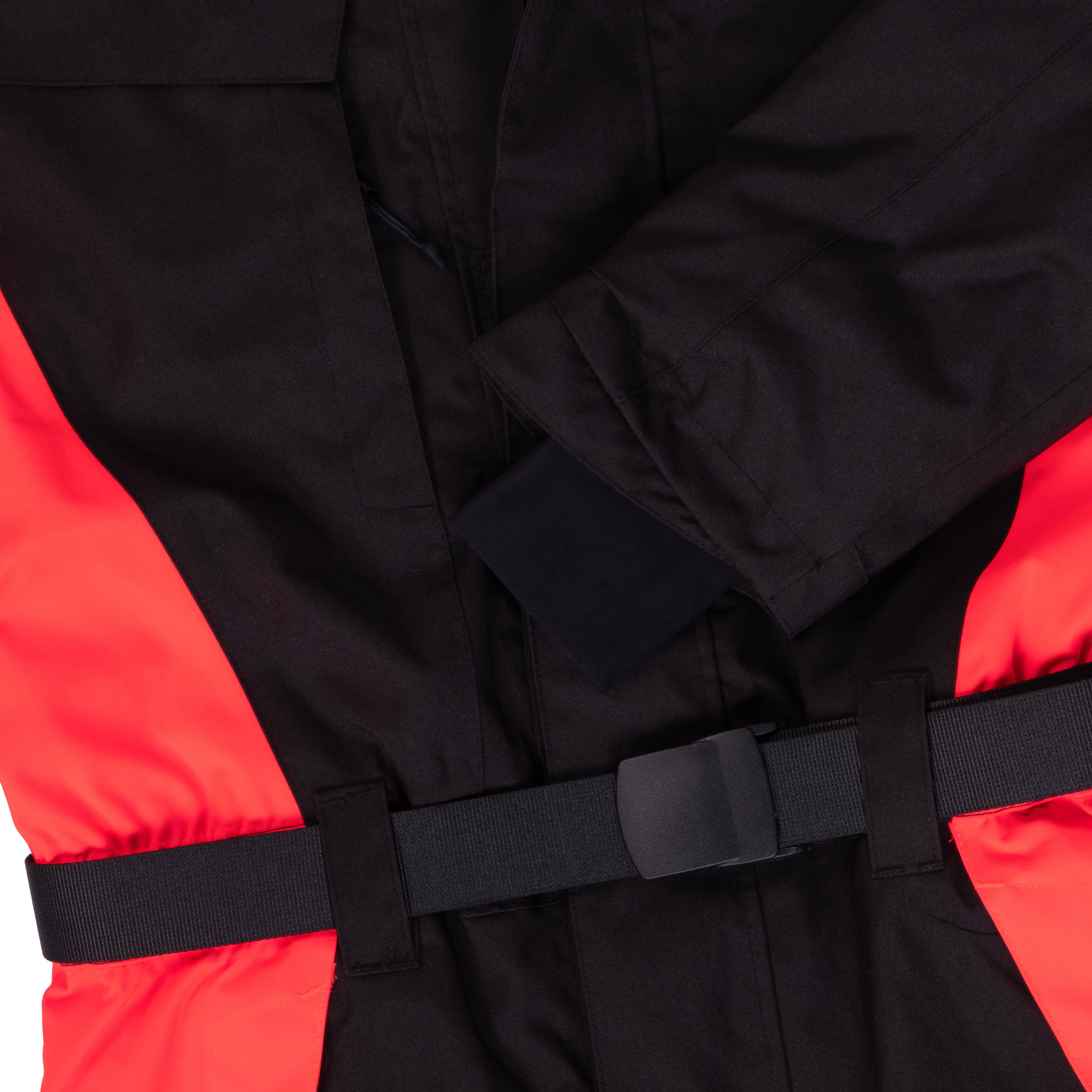 ELKA Working Xtreme dame vinterkjeledress, Svart/R&oslash;d, large image number 3