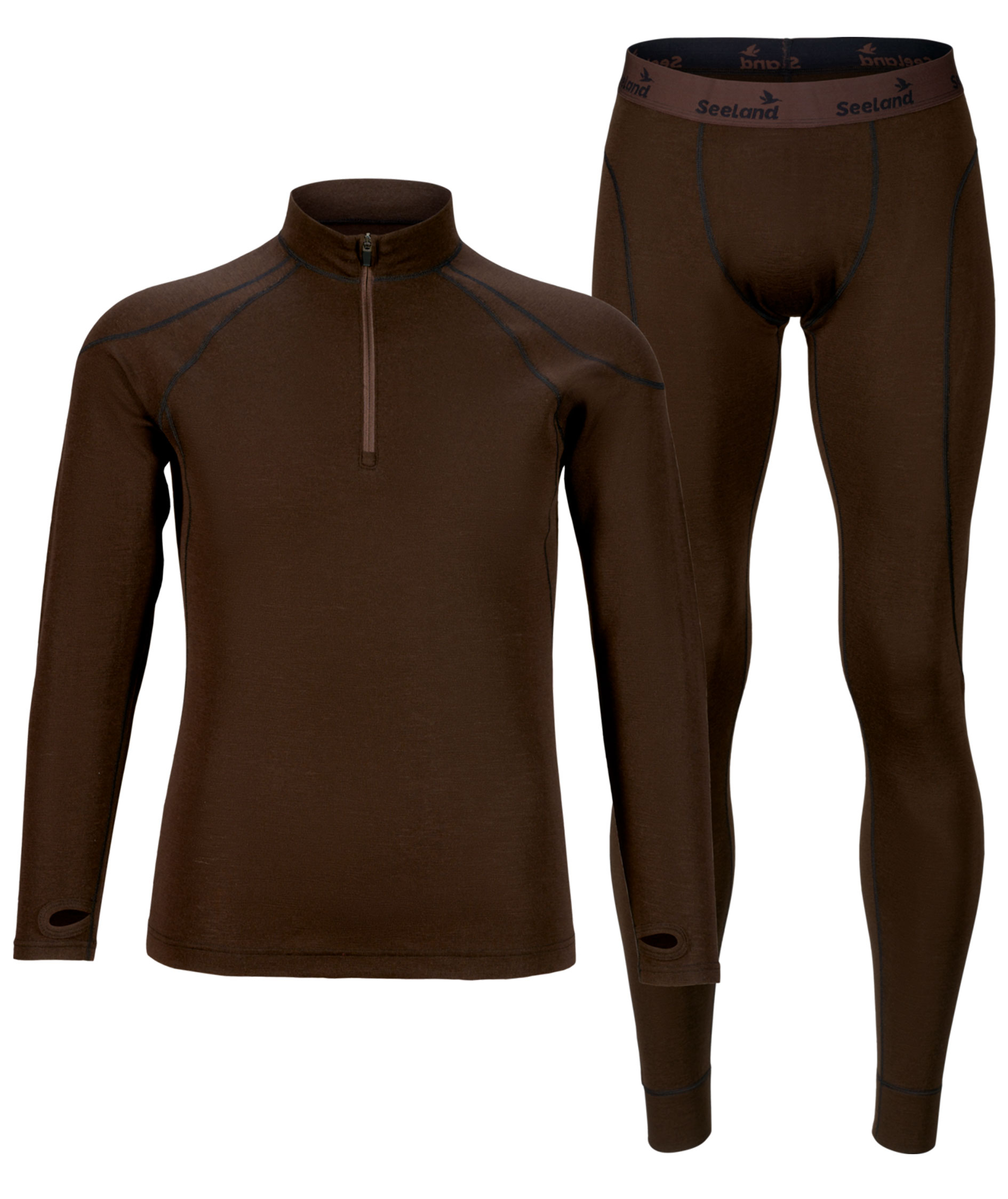 Seeland Climate Baselayer-Set, Clay brown