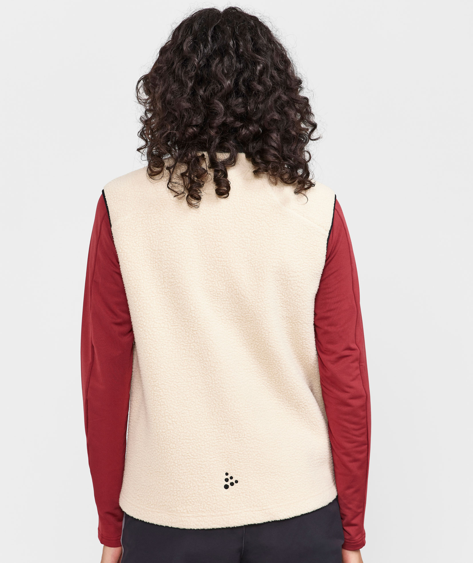 Craft ADV Explore p&auml;lsfiberv&auml;st dam, Ecru-black, large image number 2