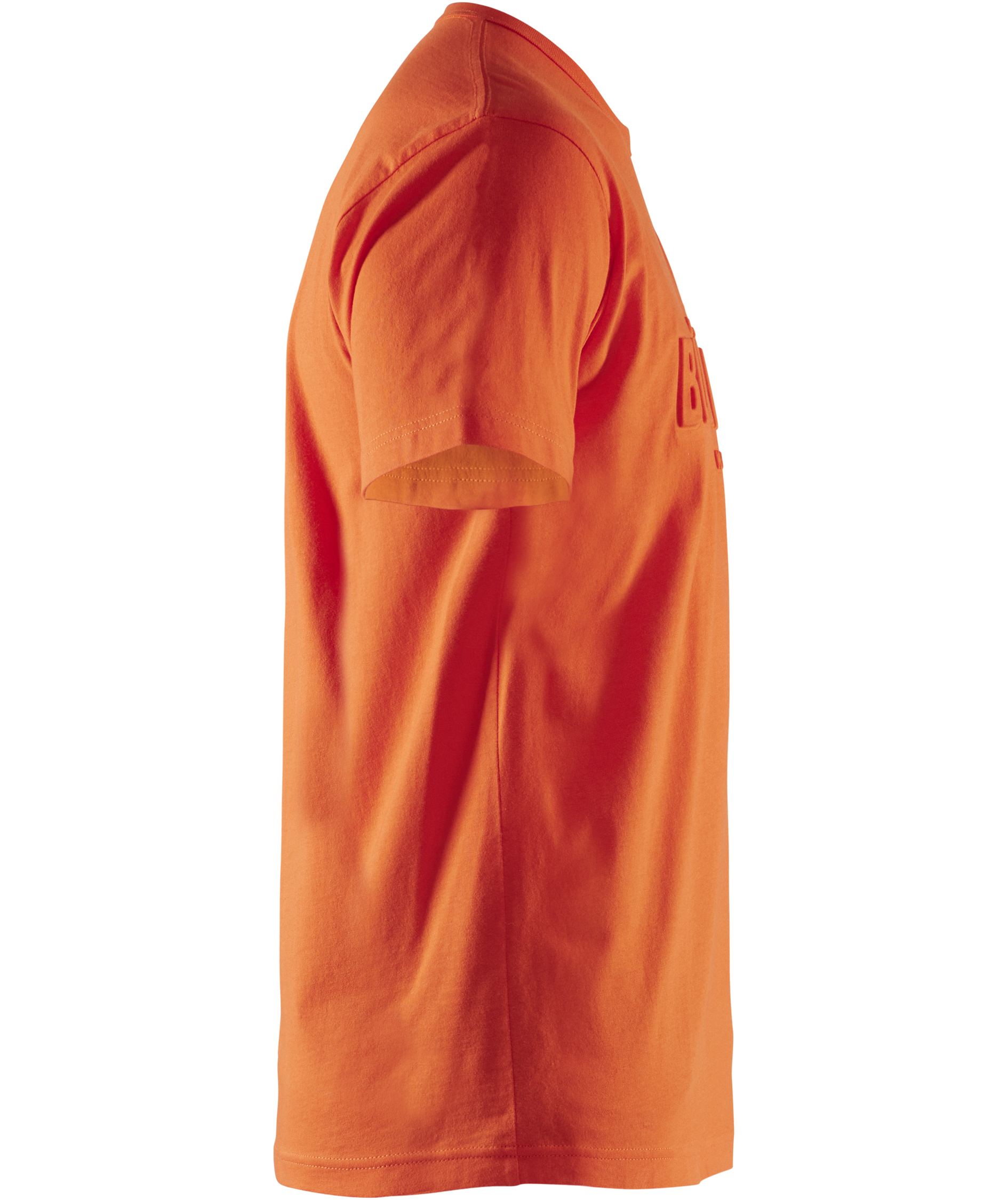 Bl&aring;kl&auml;der T-skjorte, Oransjer&oslash;d, large image number 3