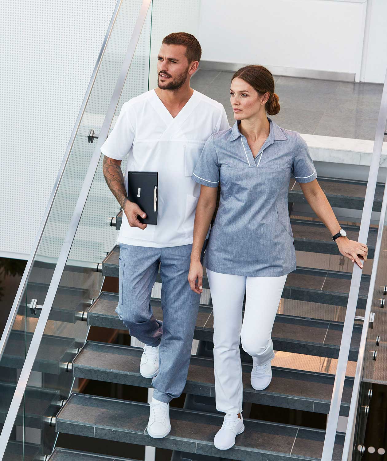 South West Nova Slim women's trousers, White, large image number 1