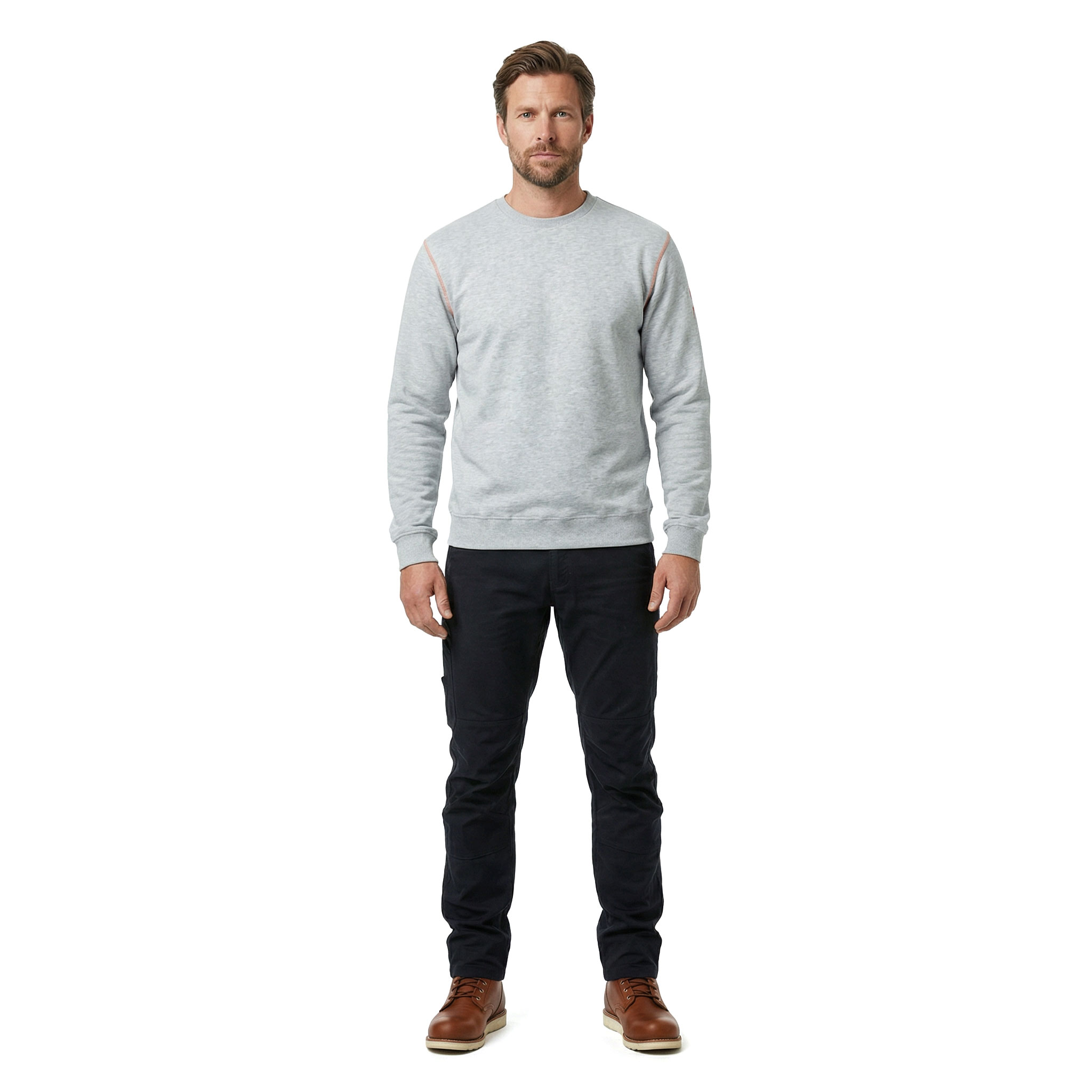 Helly Hansen Oxford sweatshirt, Grey Melange, large image number 2