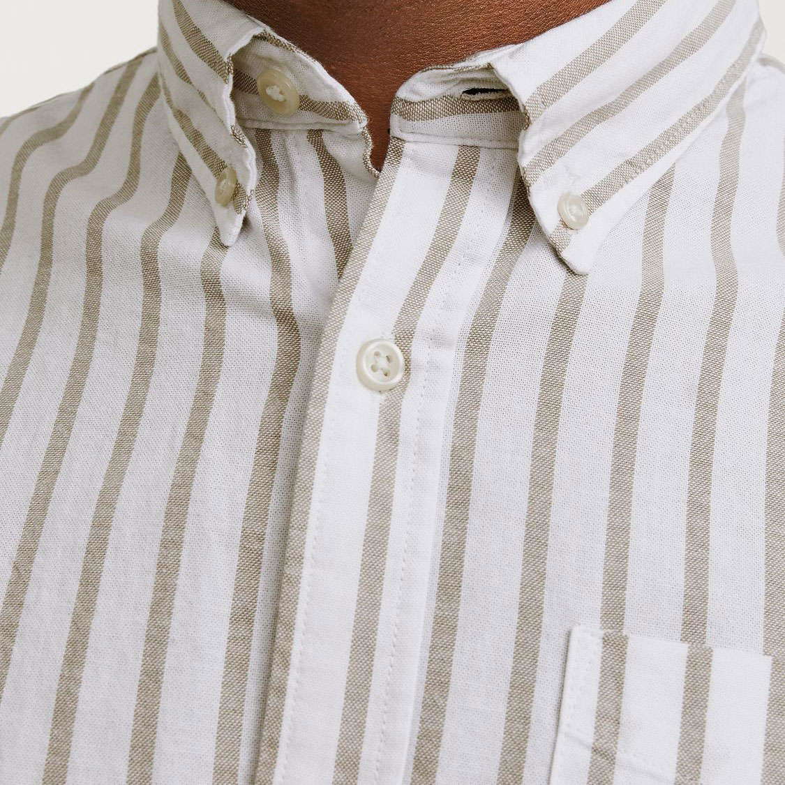 Jack & Jones JJEOXFORD Slim fit Skjorte, Crockery, large image number 3