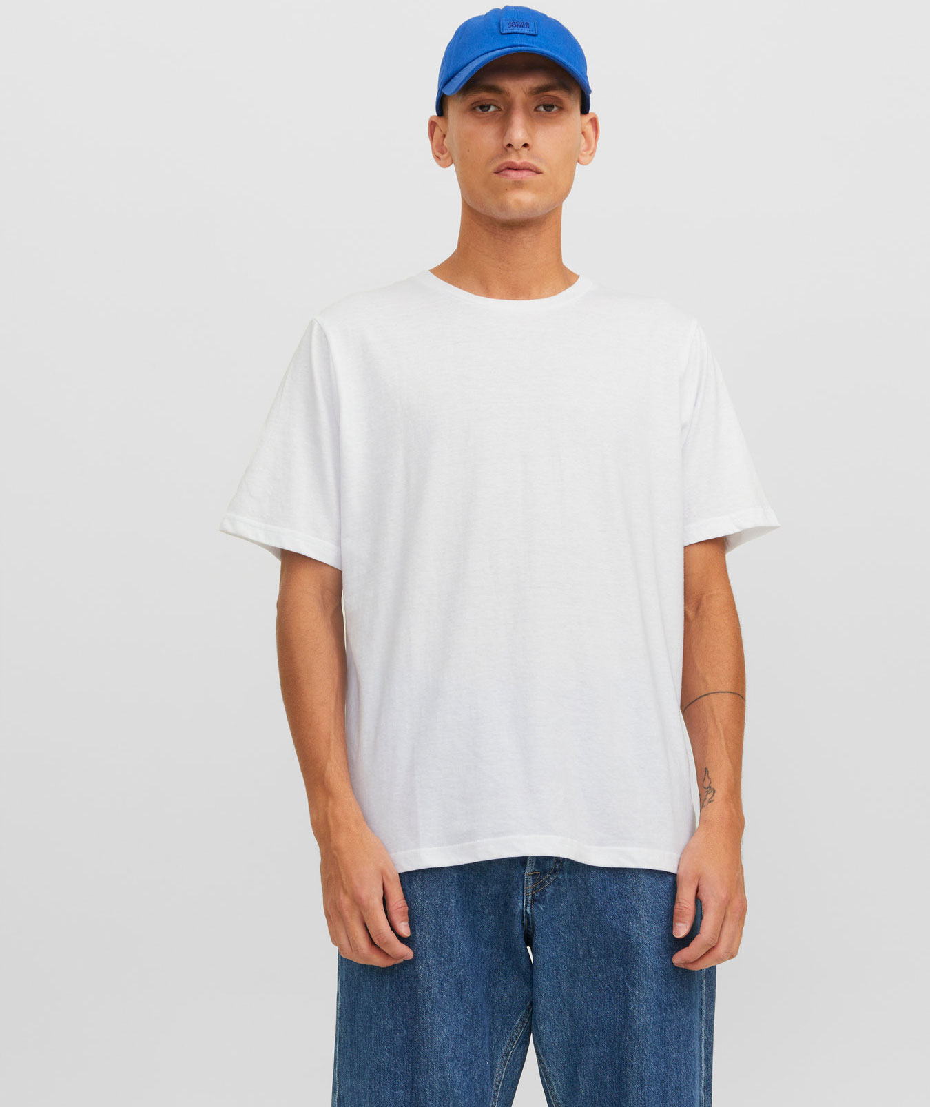 Jack & Jones JACUNDER 3-pak kort&aelig;rmet undertr&oslash;je